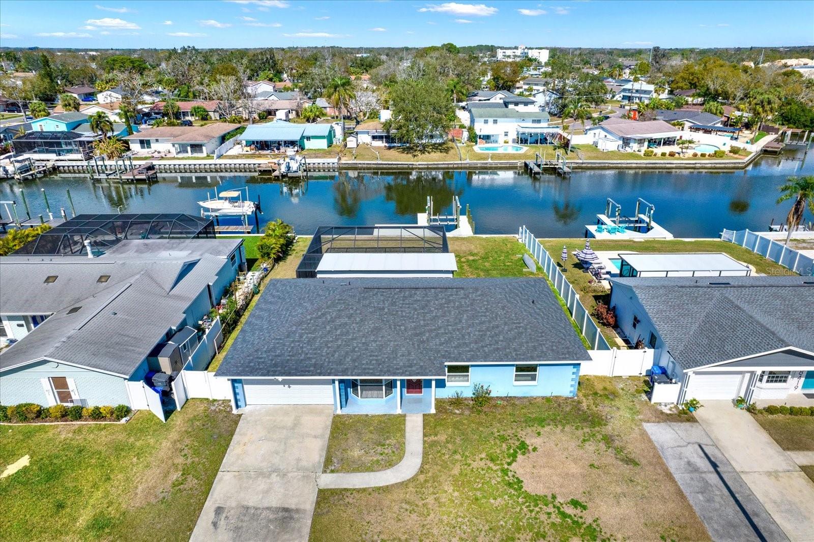 Aerial View of Home