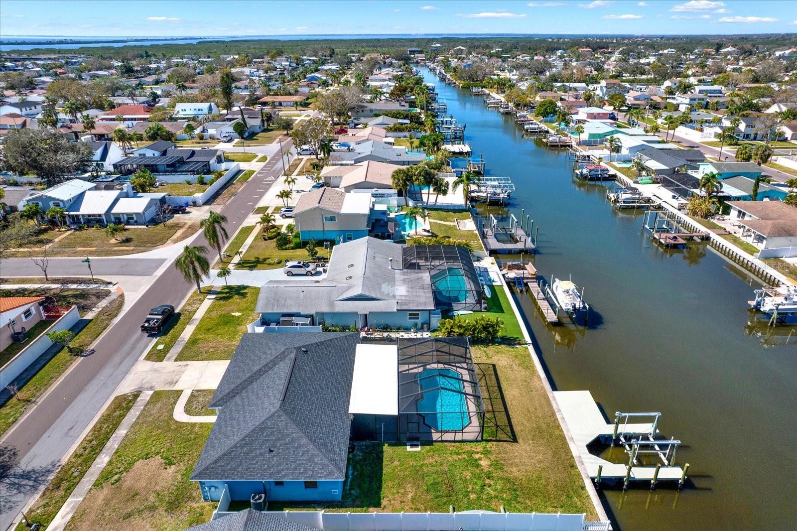 Aerial View of Home