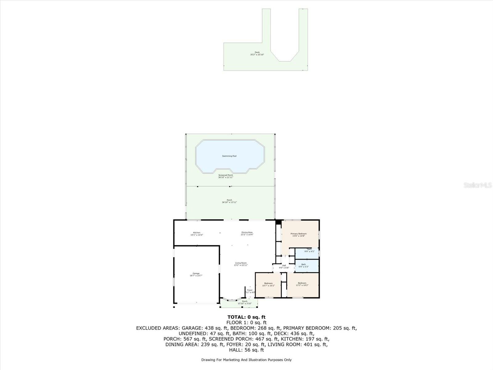 Floor Plan with Approx. Dimensions