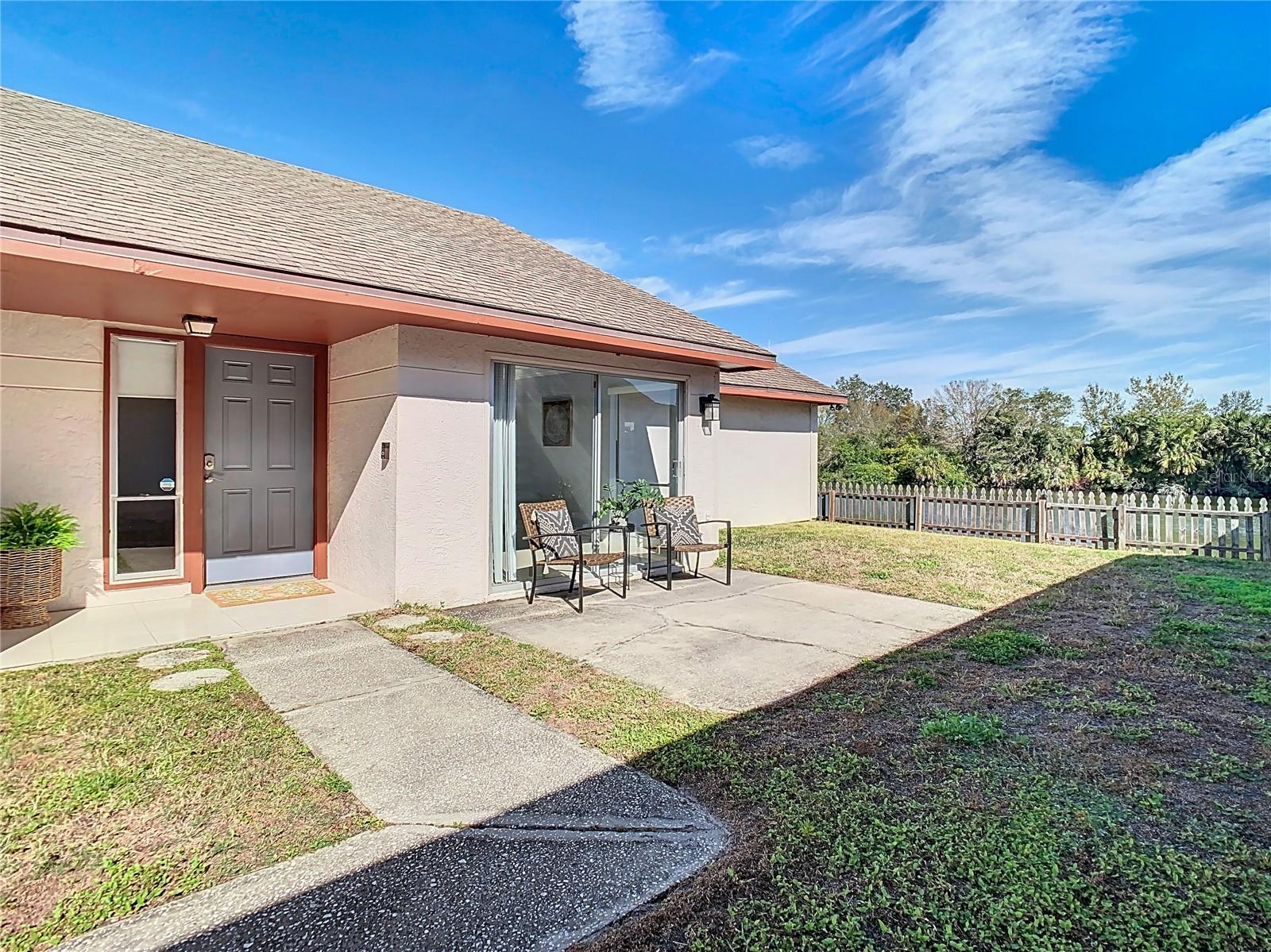 Patio Space and Fully Fenced in Yard