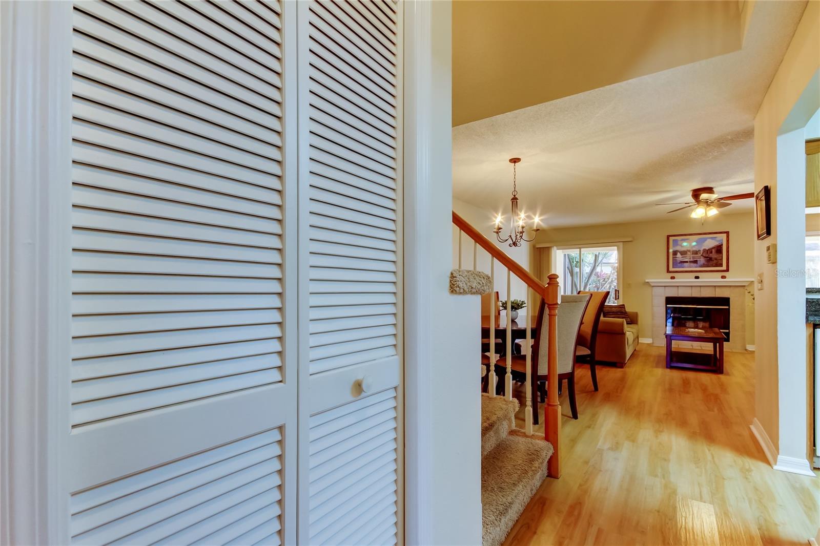 23. Another Storage Closet (Under Stair Storage) Which Houses the BRAND NEW WATER HEATER as well!