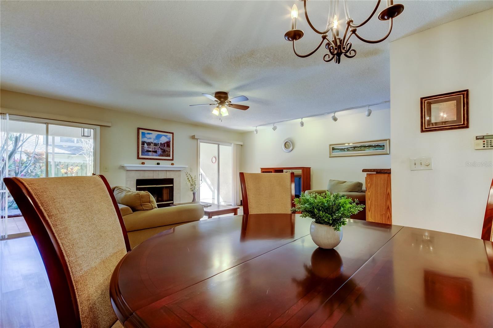 26. Dining Area (9.1' x 10.5') Flows into Living Area..