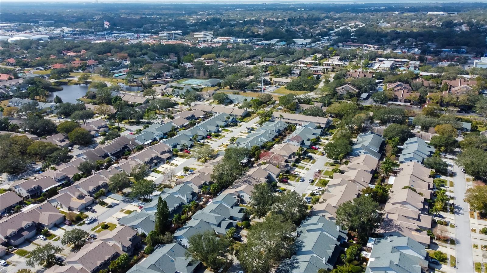 16. Aerial Views Looking at Tampa Bay.. Gulf of Mexico, Downtown Clearwater, Dunedin & Safety Harbor + Countryside's Mega Shopping Complex!