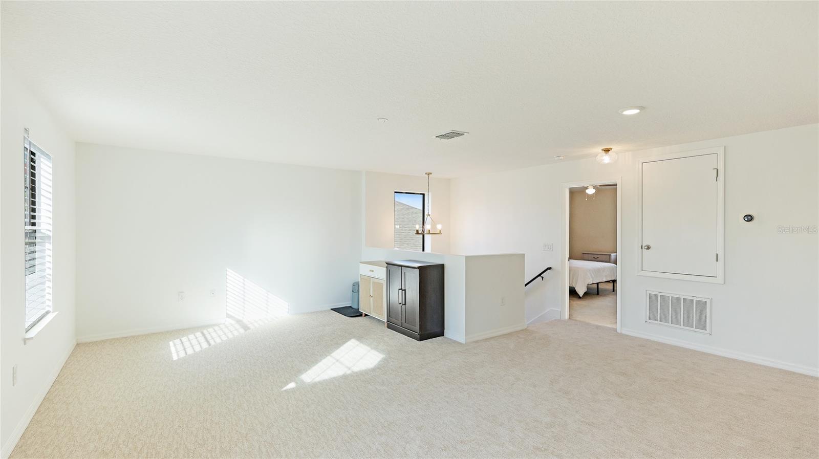 Loft looking into Bedroom 2