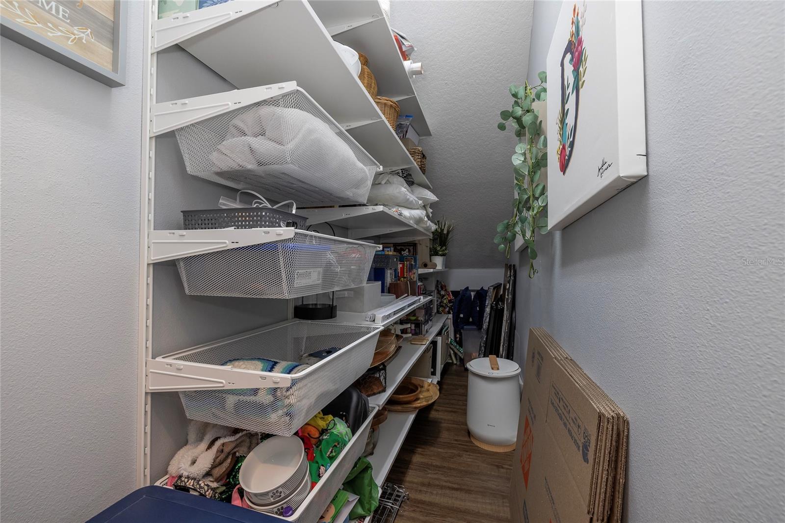 Large under-stair Storage off the Kitchen