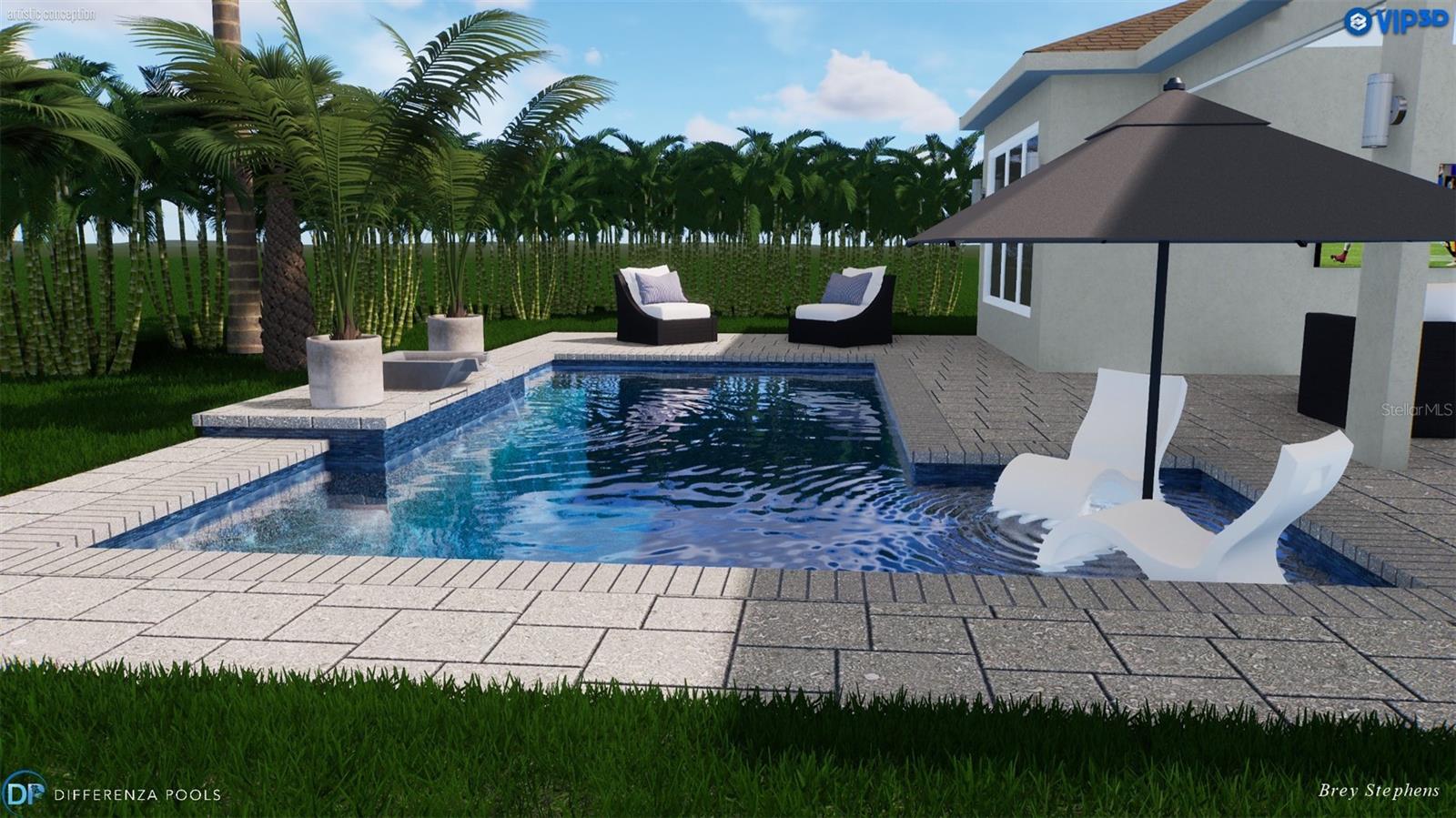 Pool rendering available