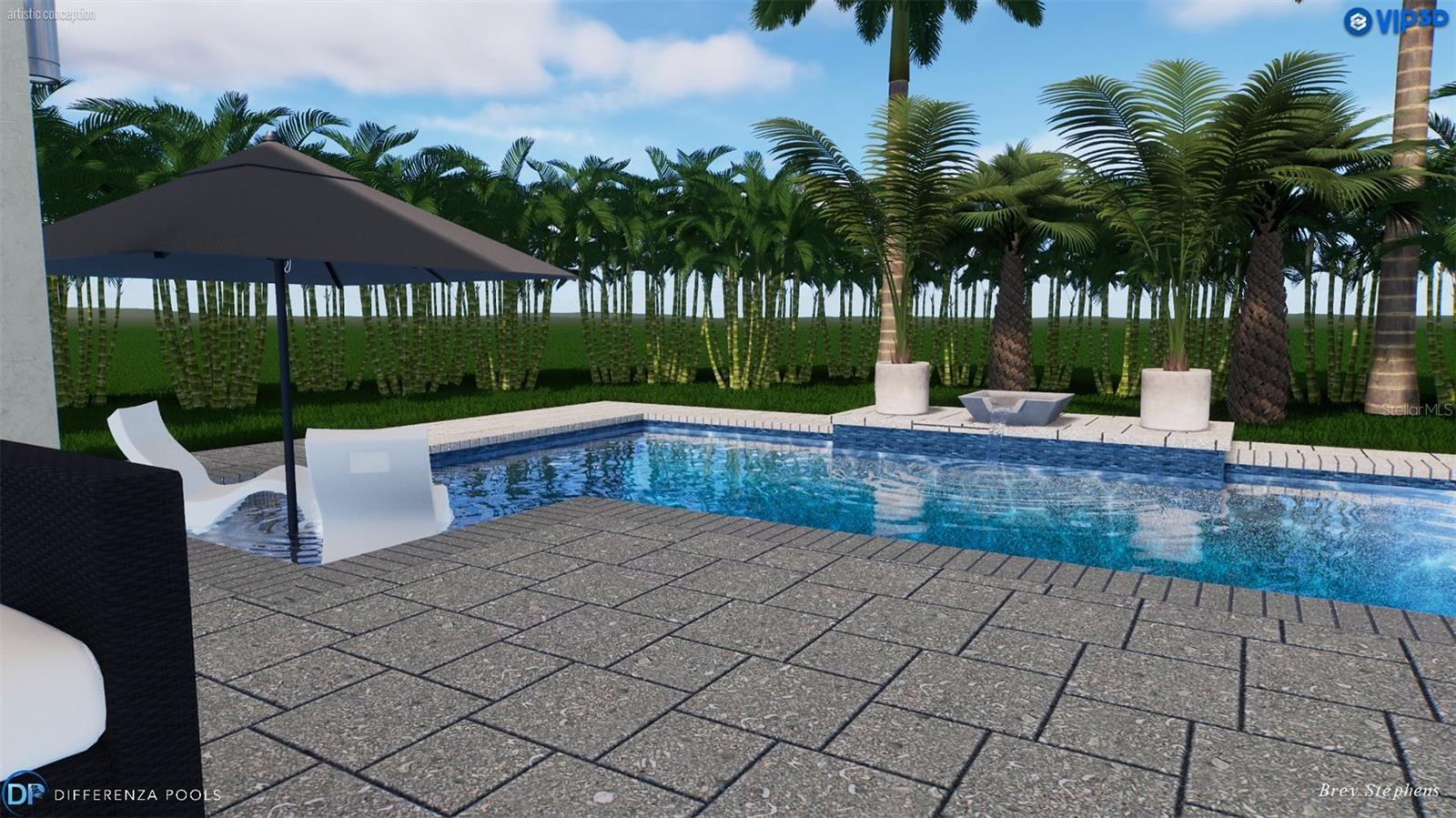 Pool rendering available