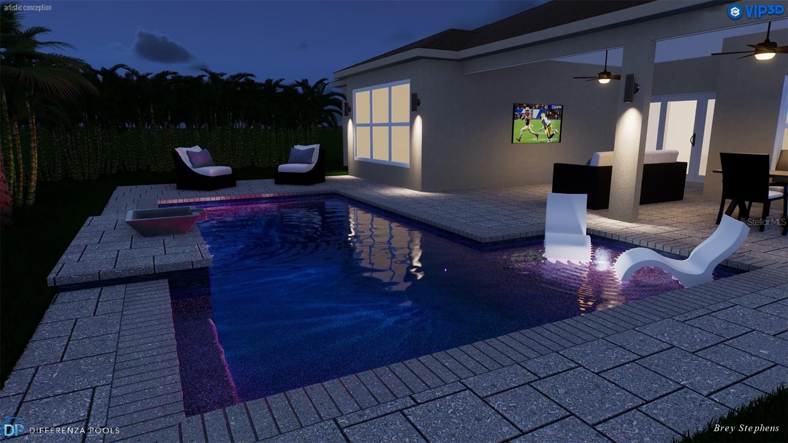 Pool rendering available