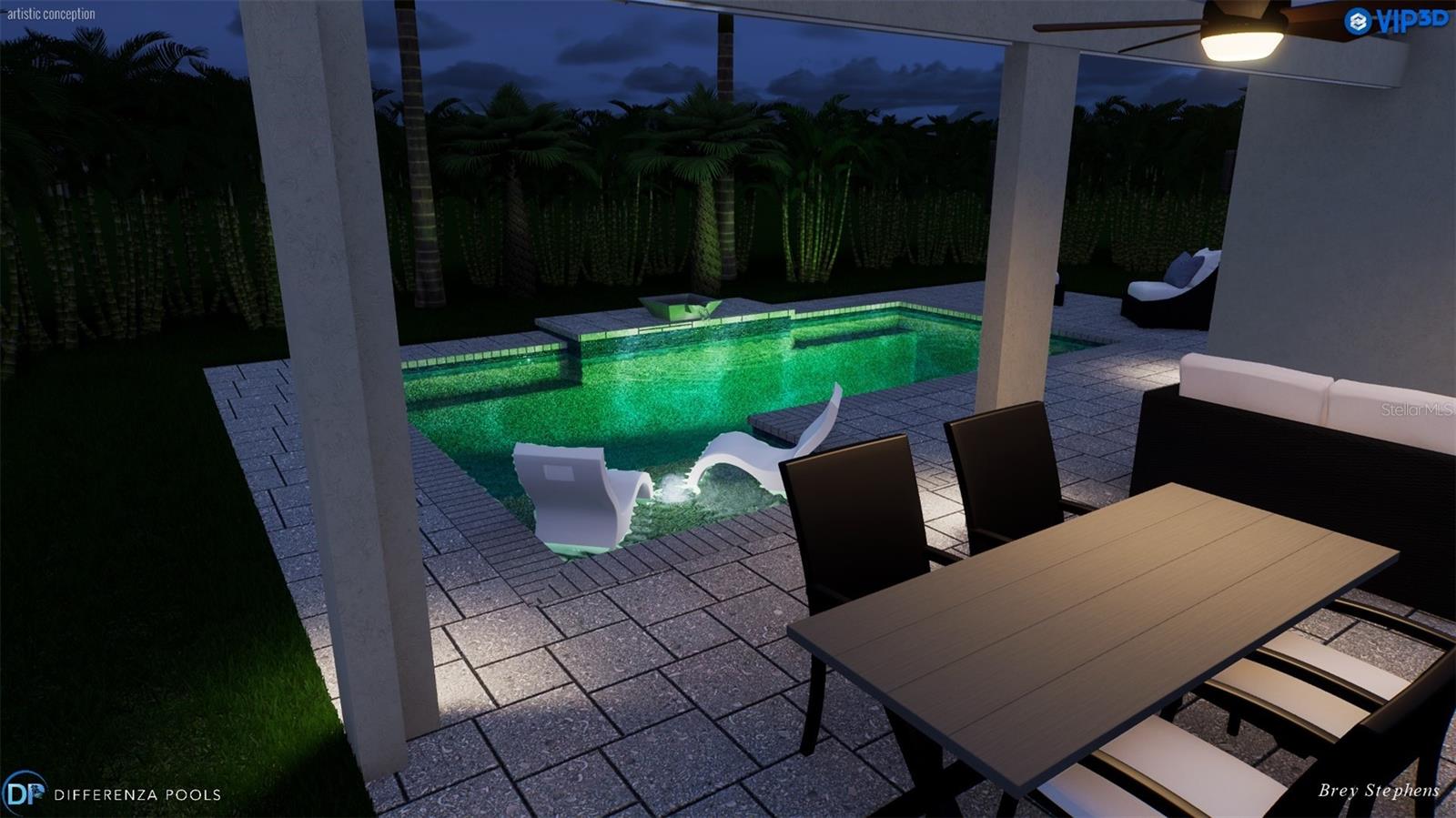 Pool rendering available