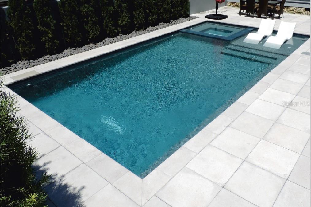 Virtual staged pool plans