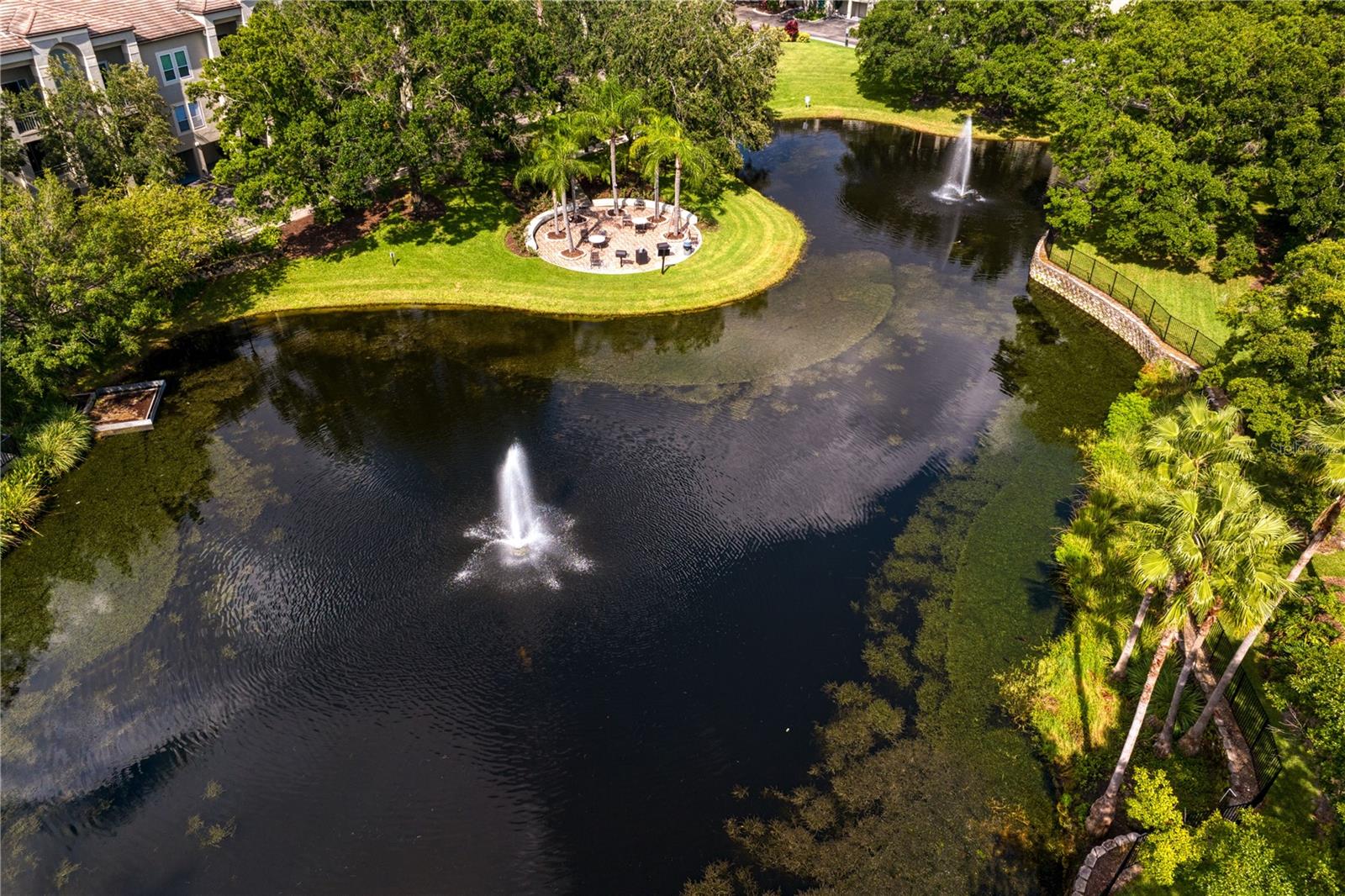 The grounds within the community are beautiful and well kept