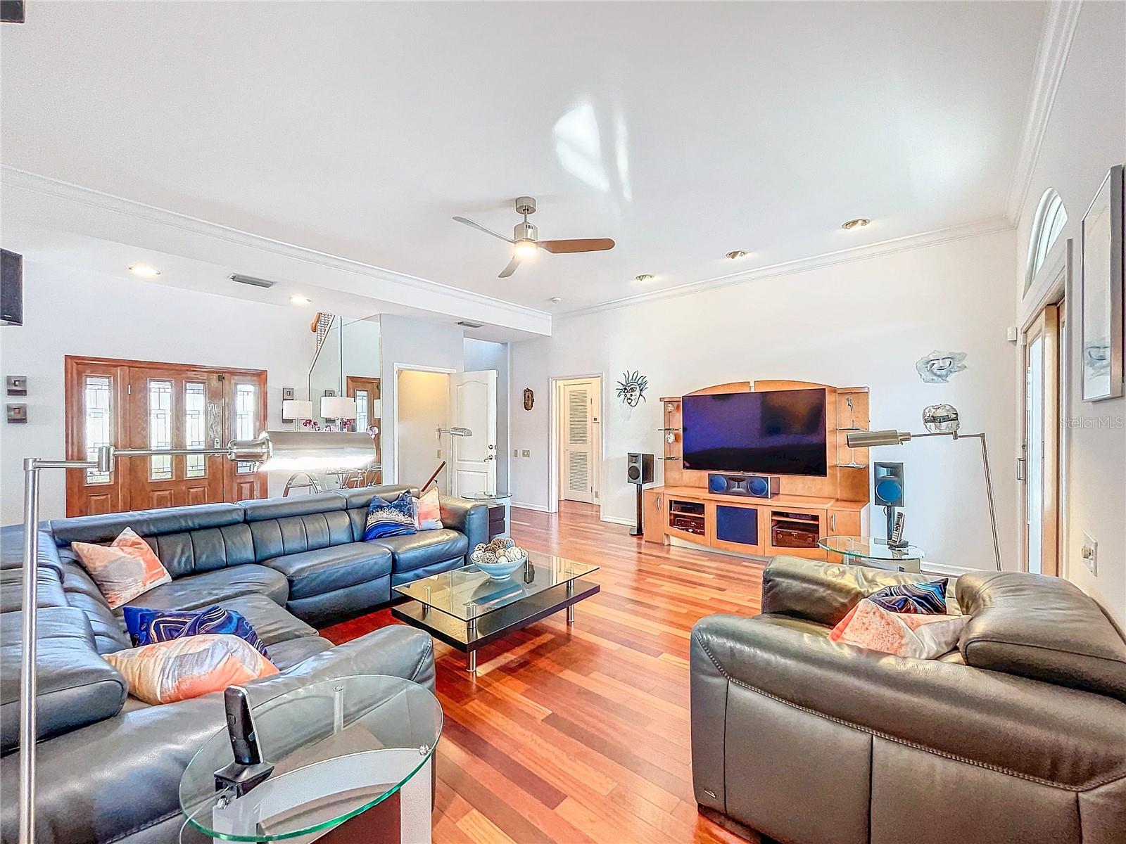 Family Room with balcony access