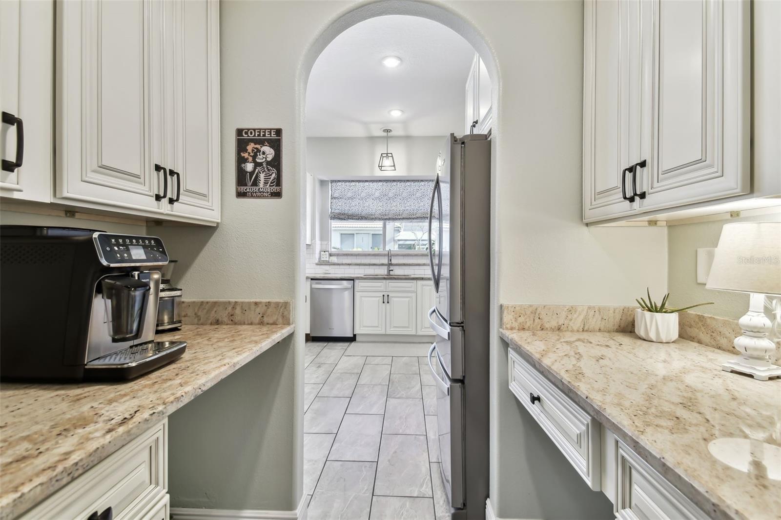 Butler's Pantry Off Kitchen