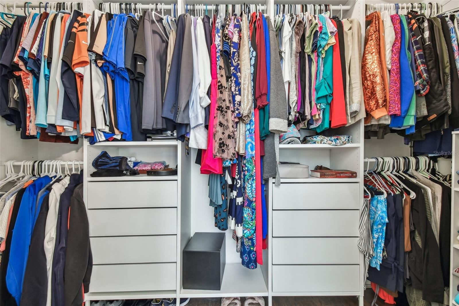 Walk-In Closet in Master Bathroom