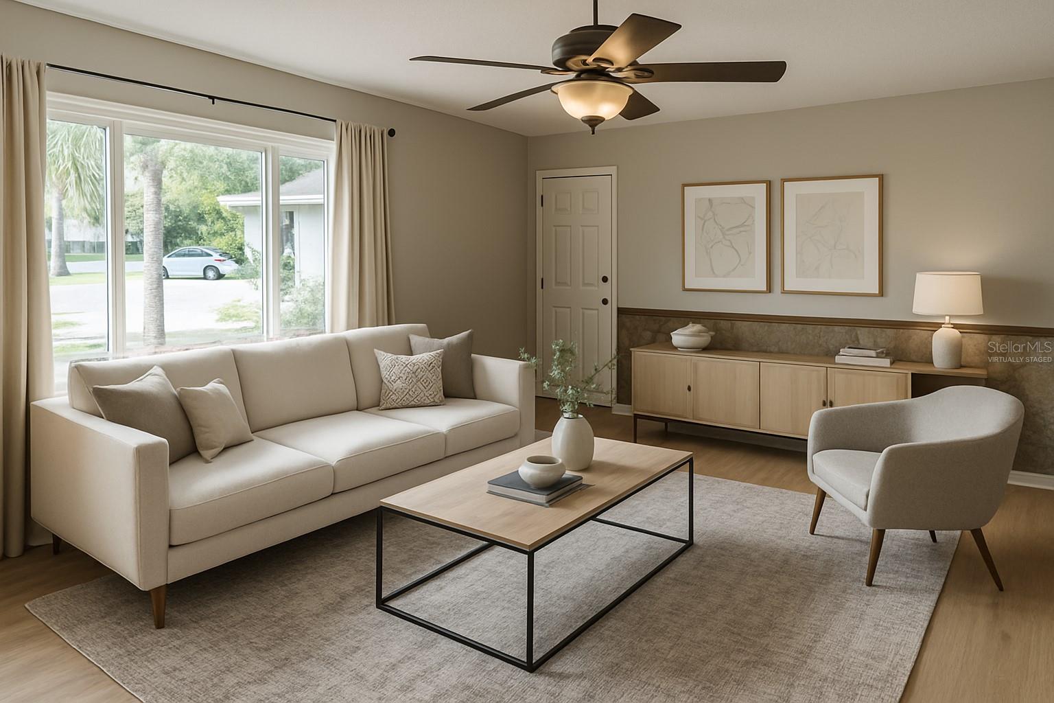 different view of these rooms with more updated furniture