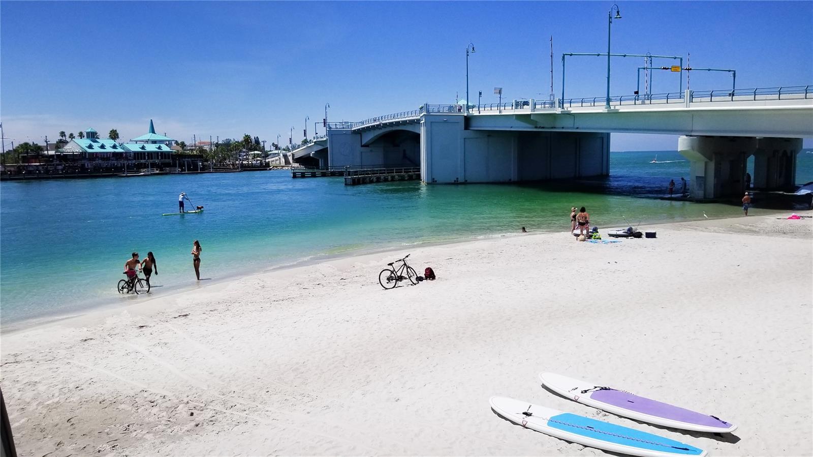 Under the Madeira Beach/Treasure Island Bridge