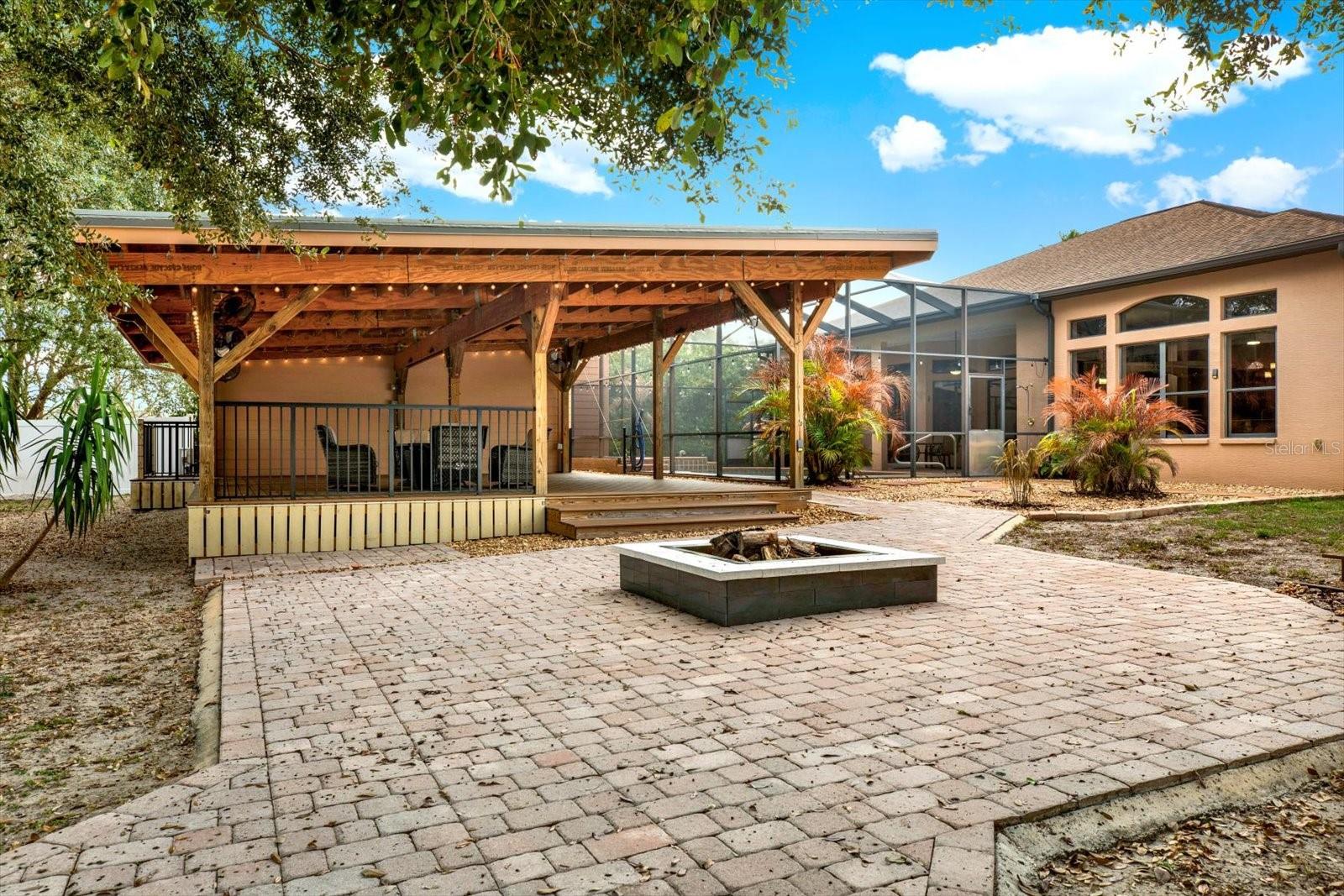 Custom built Covered Veranda