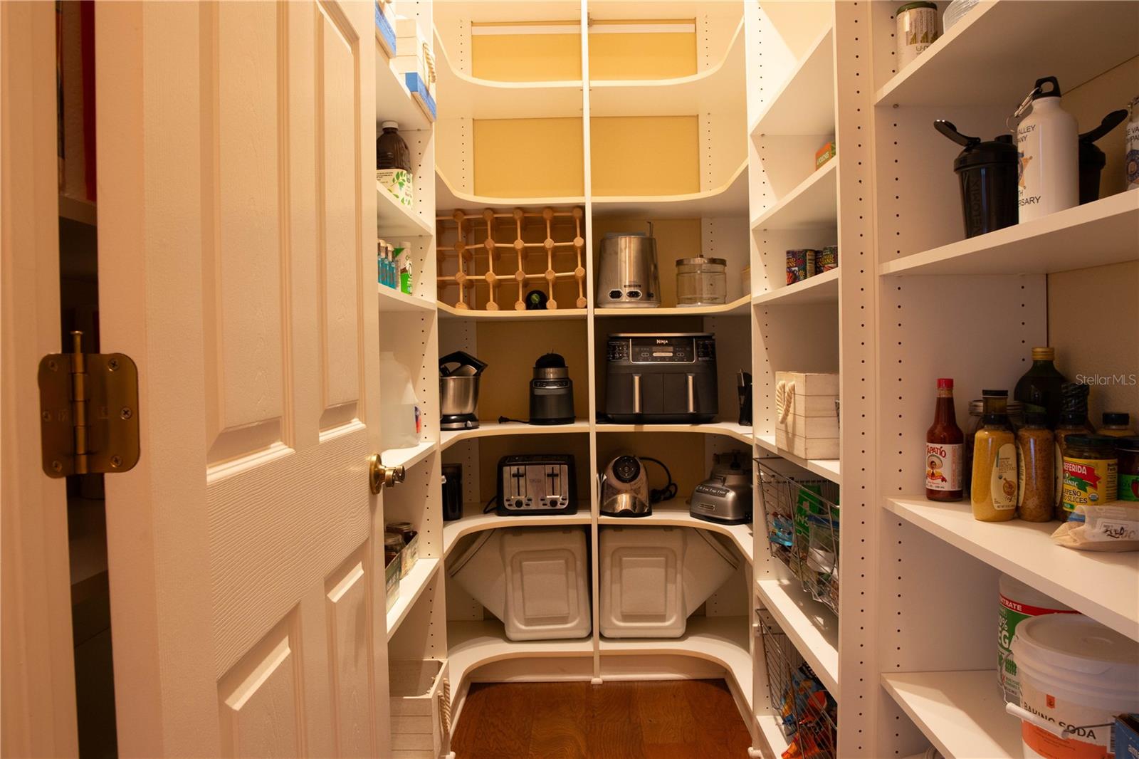 Walk in kitchen pantry