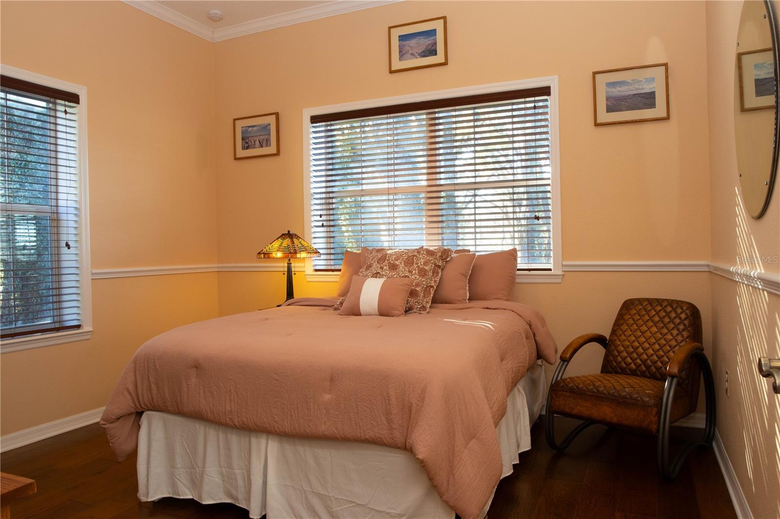 Bedroom 1 with lake view