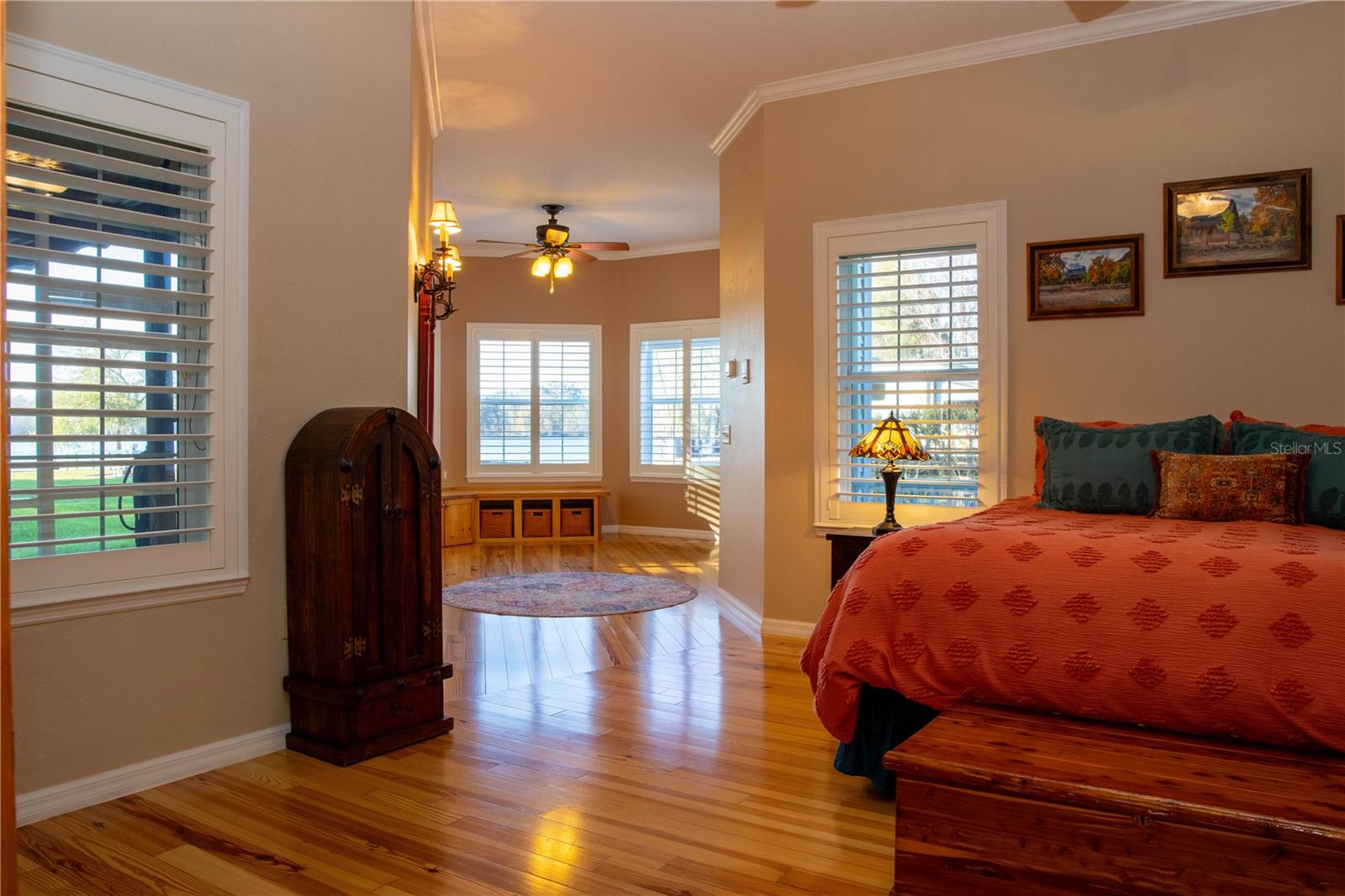 Primary Bedroom with Sunroom/bonus room attached