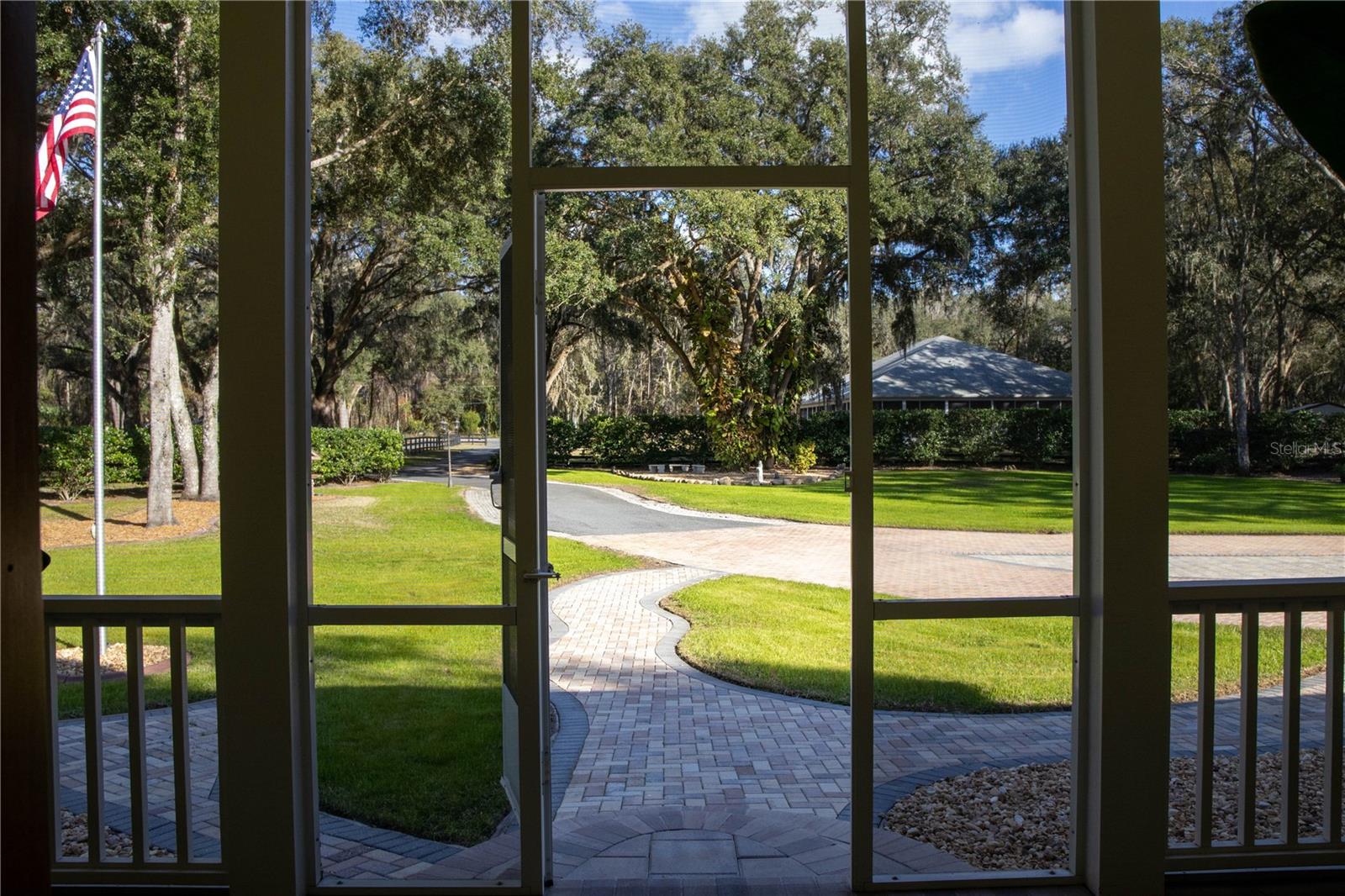 front yard view from front door