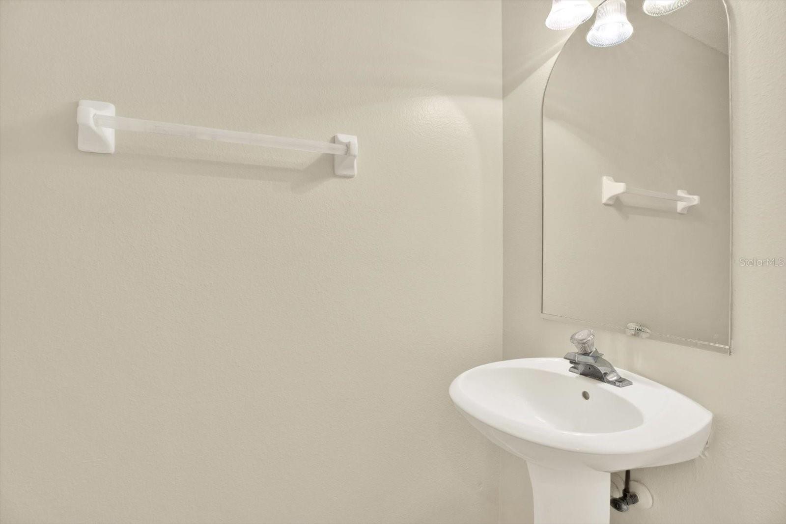 Half bath first floor