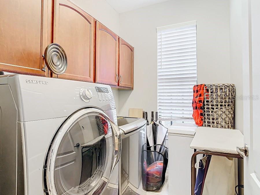 Downstairs laundry