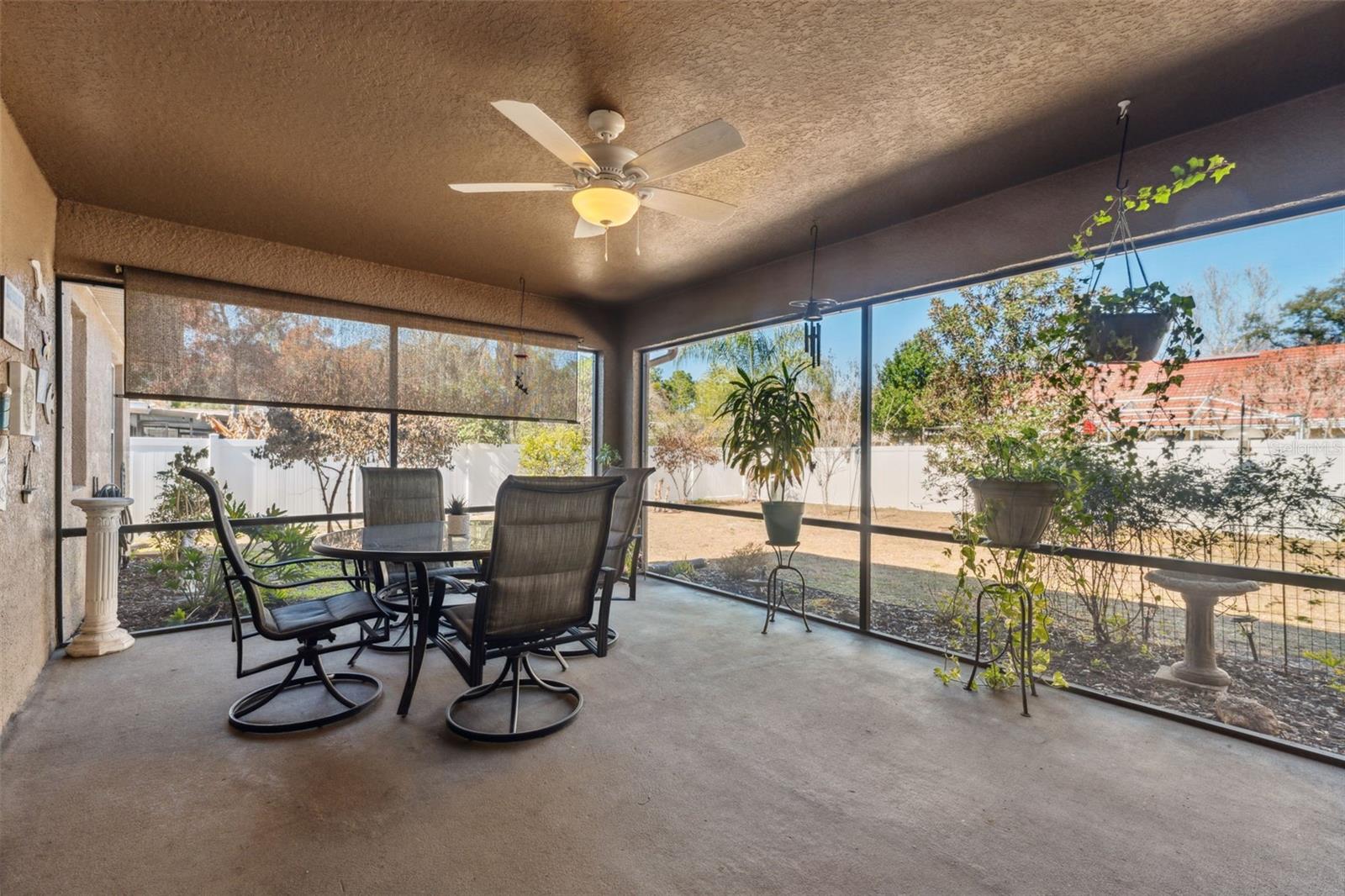 Rear Screened Porch