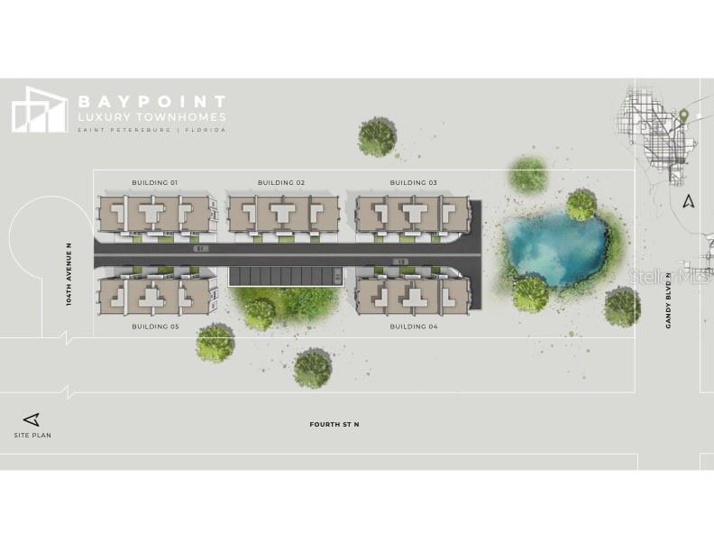 Baypoint Luxury Townhome Community Renderings