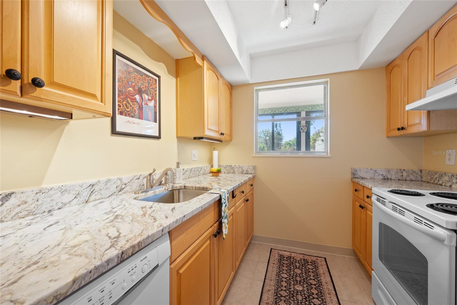 Remodeled kitchen