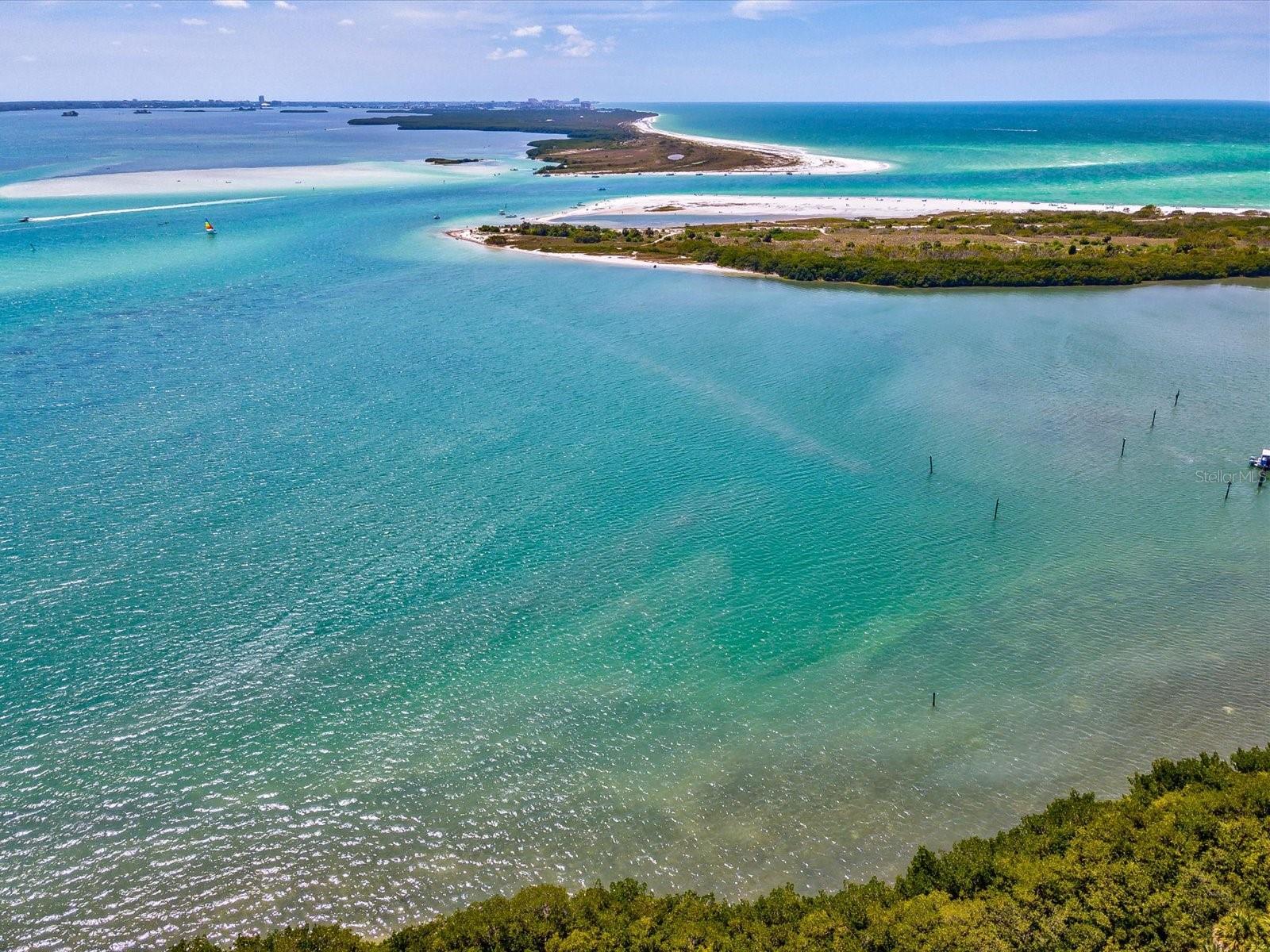 Kayacing, boating, fishing, or enjoying the beach