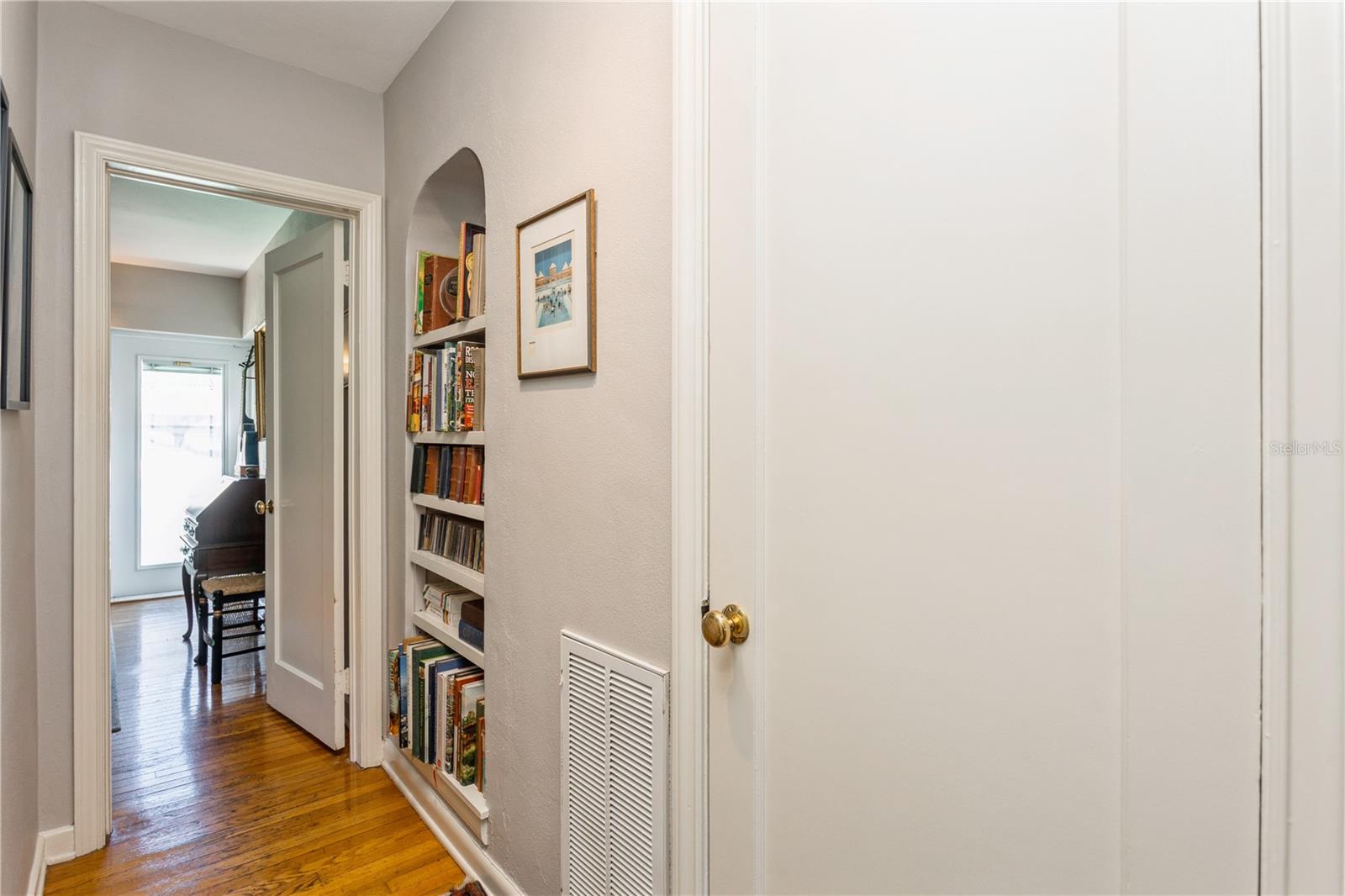 Hallway to rooms