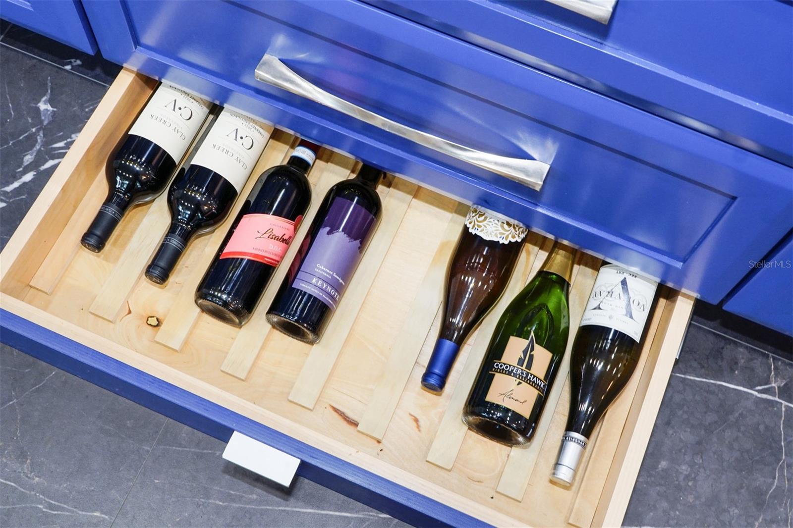 4 Wine Storage Drawers