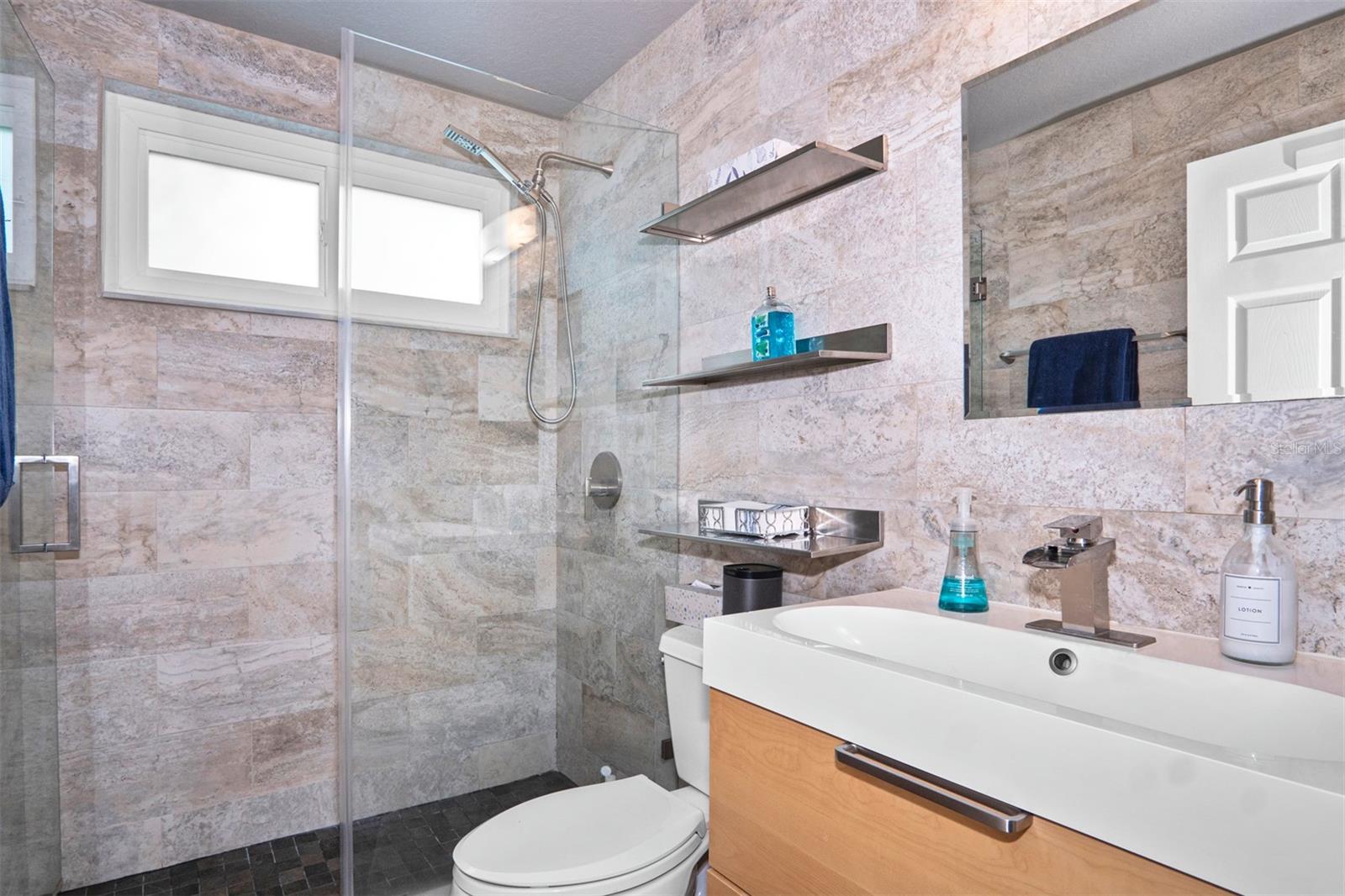 Guest Bath with Walk-In Shower