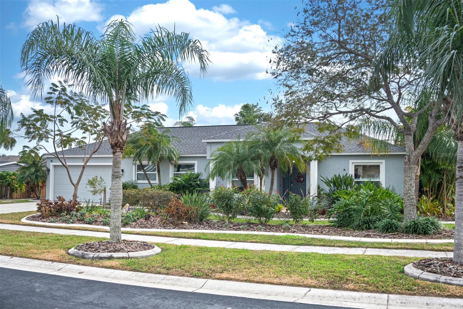 Front Yard with Sprinkler System