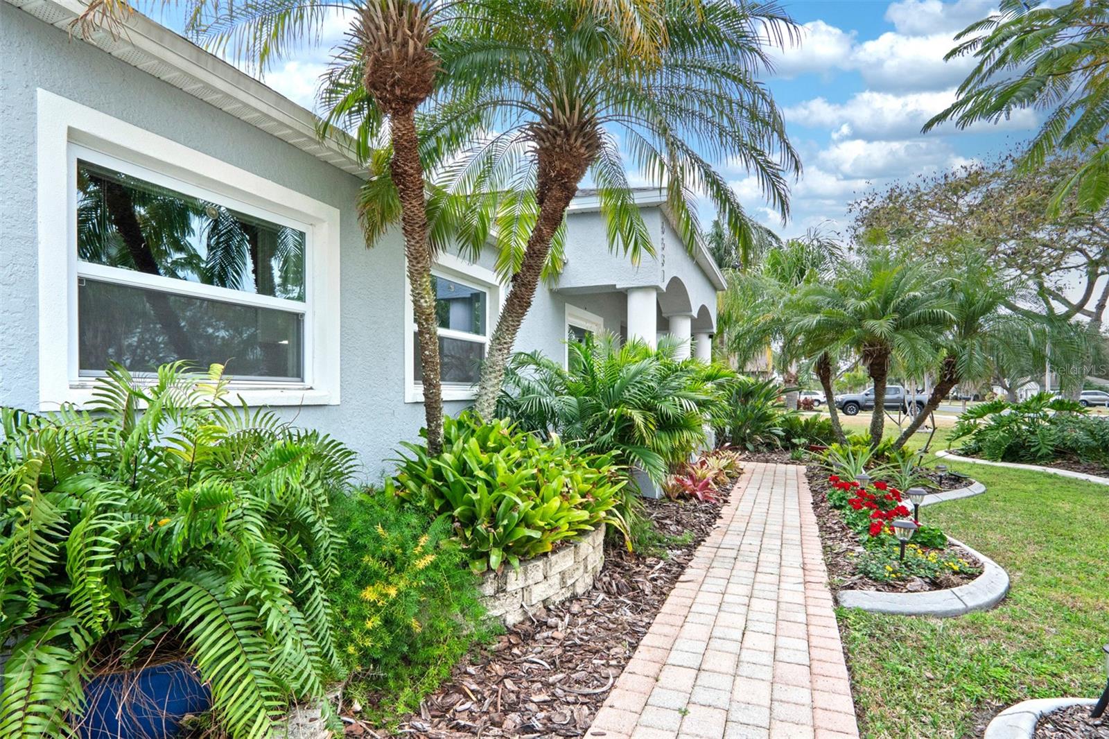 Front Sidewalk Entrance