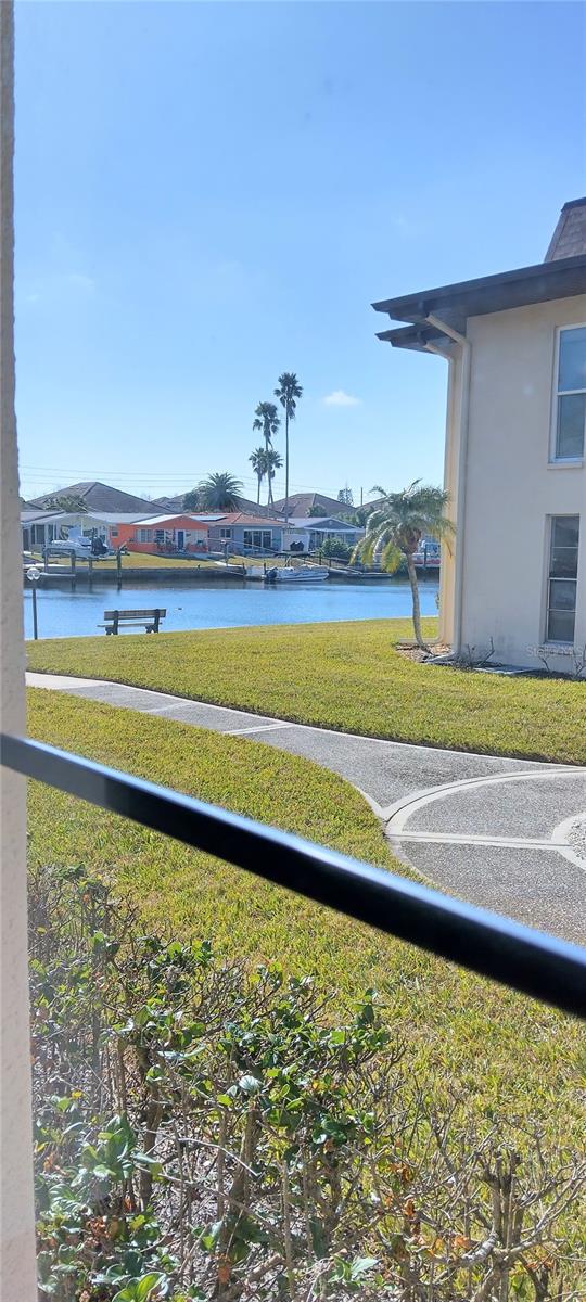 Water view from the Master Bedroom.