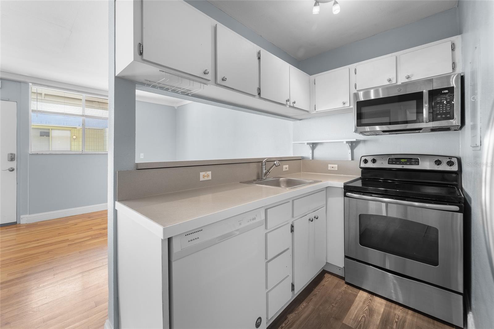 Kitchen with updated appliances