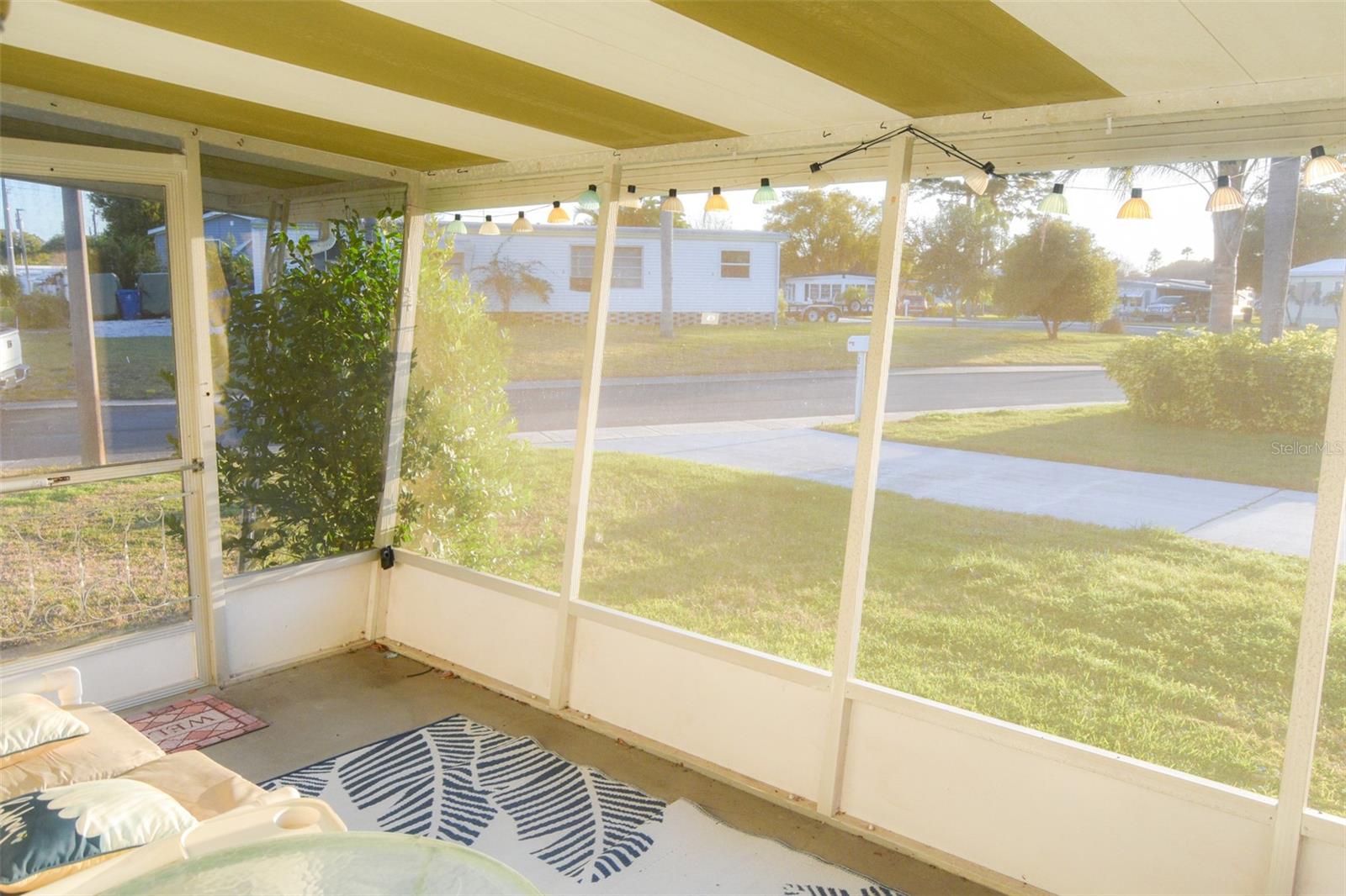 screened in porch