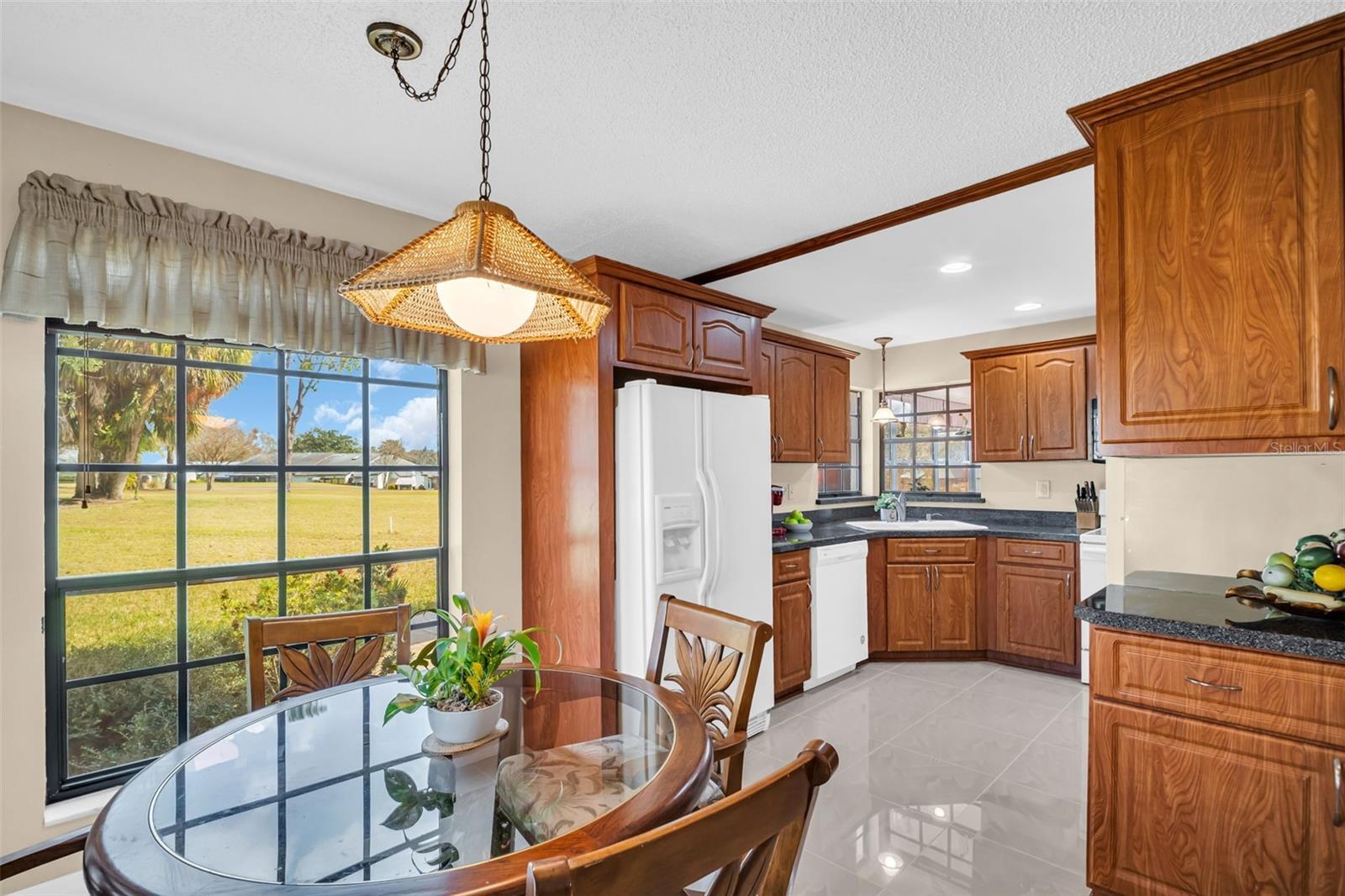 Beautifully updated kitchen with room for relaxed dining with a view~