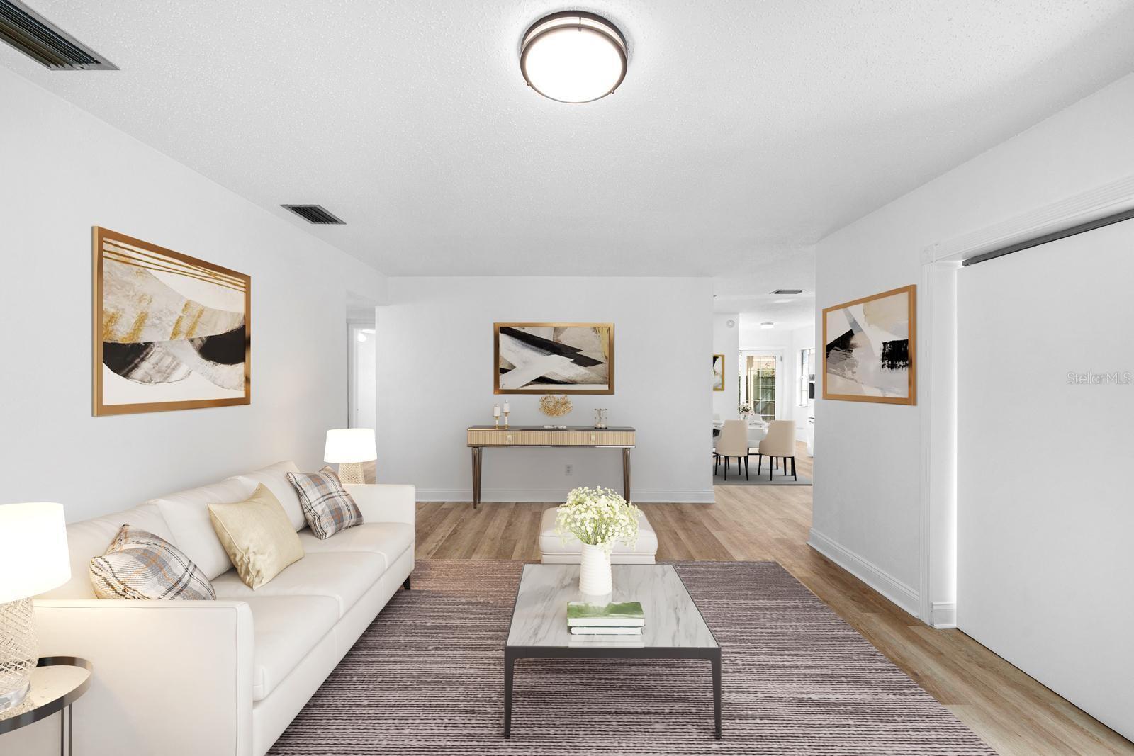 Virtual staging