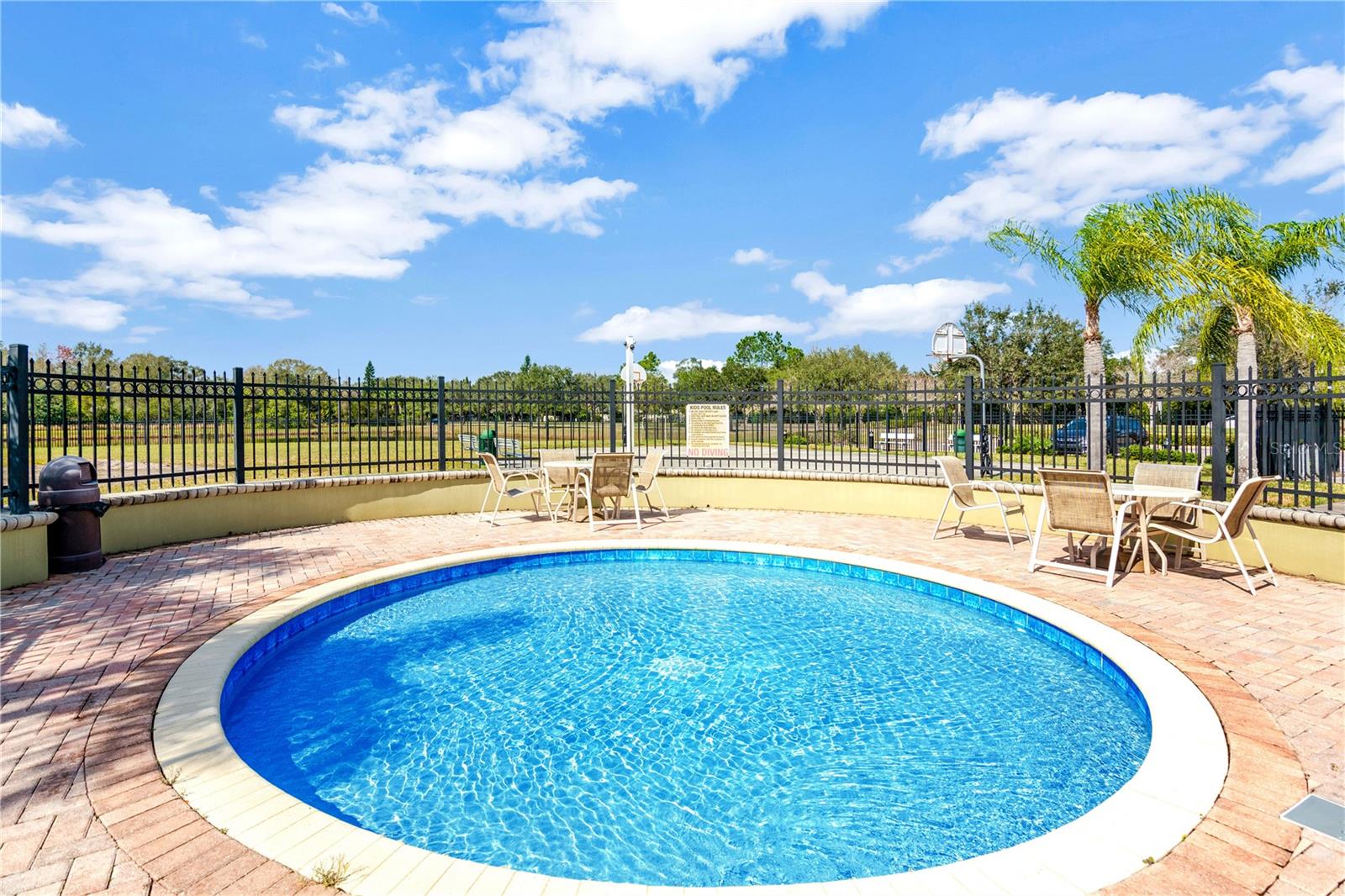 There is a shallow child pool for the youngsters to cool off!