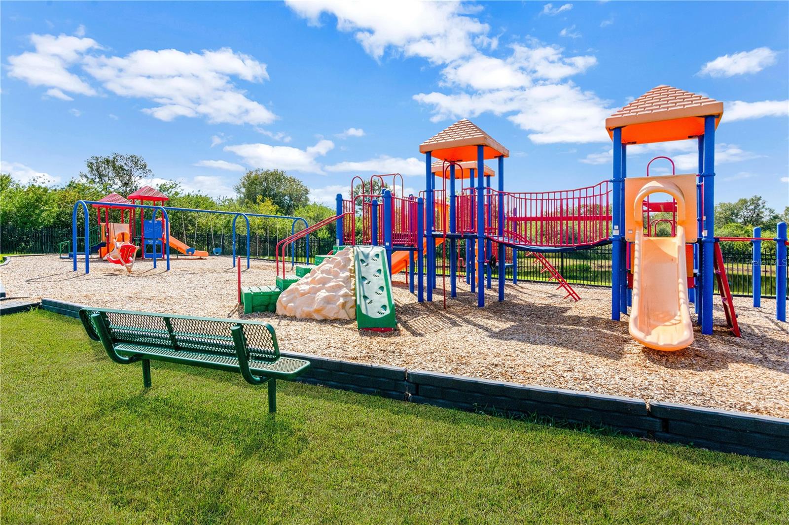 South Fork III community playground will keep the kiddos busy.