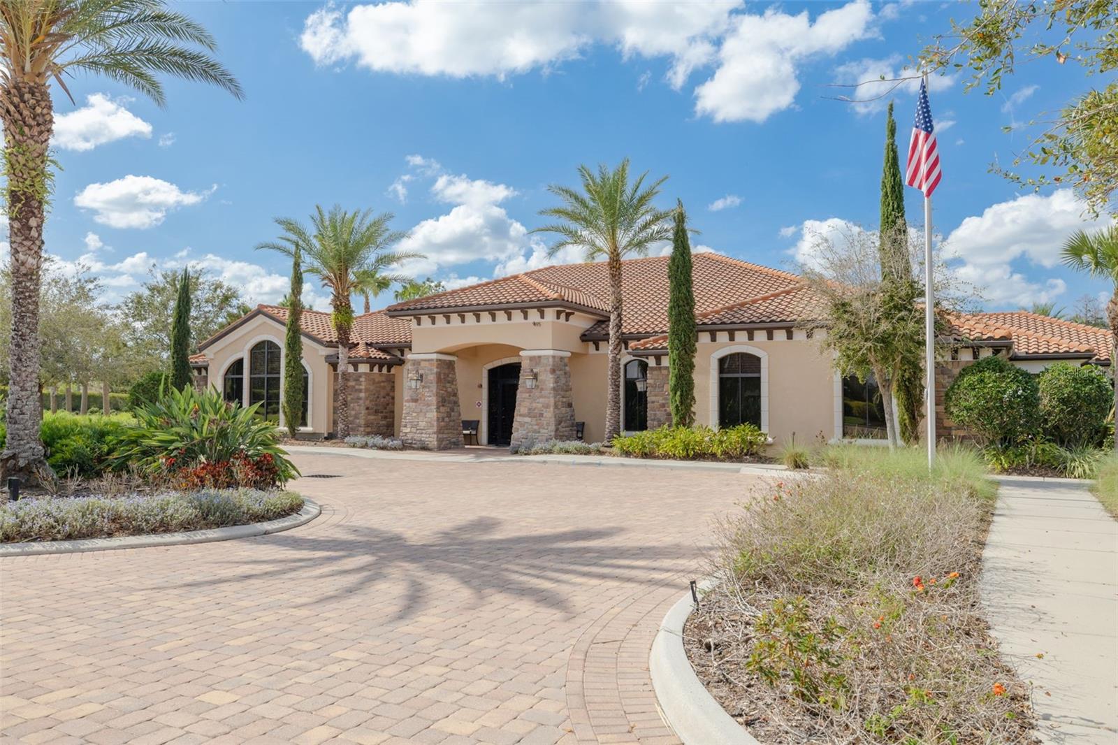 Clubhouse with two pools, tennis courts and gym!