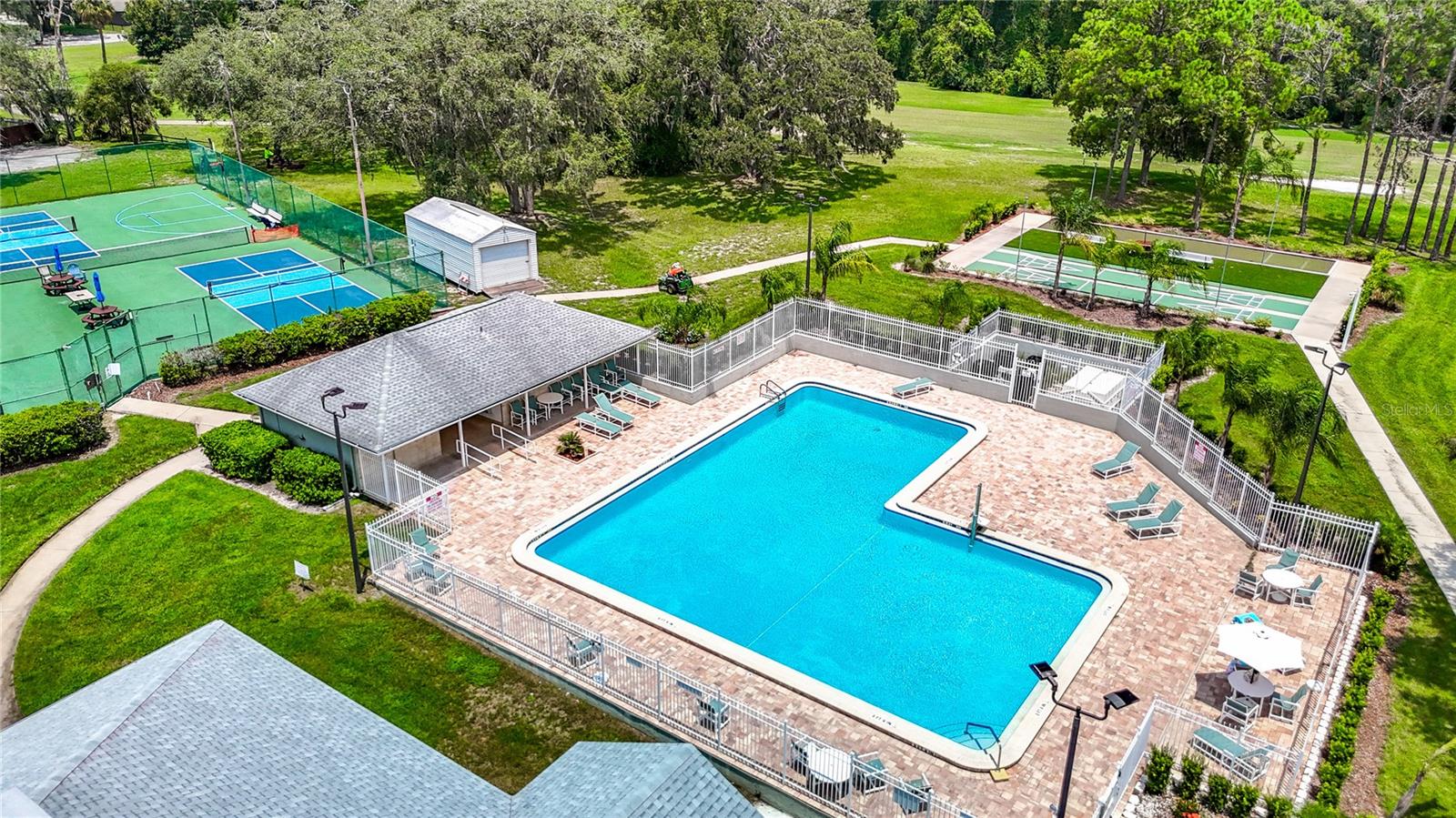 Large heated pool is available to all residents of Meadow oaks and their guests.