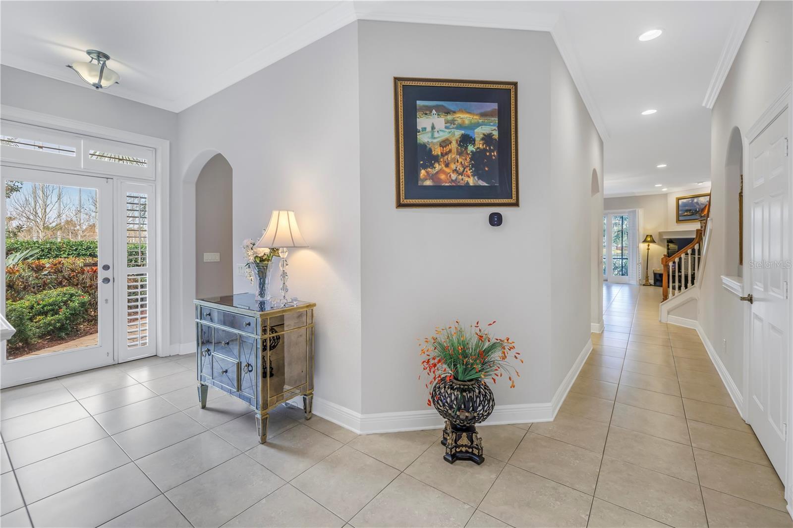 Front entry foyer