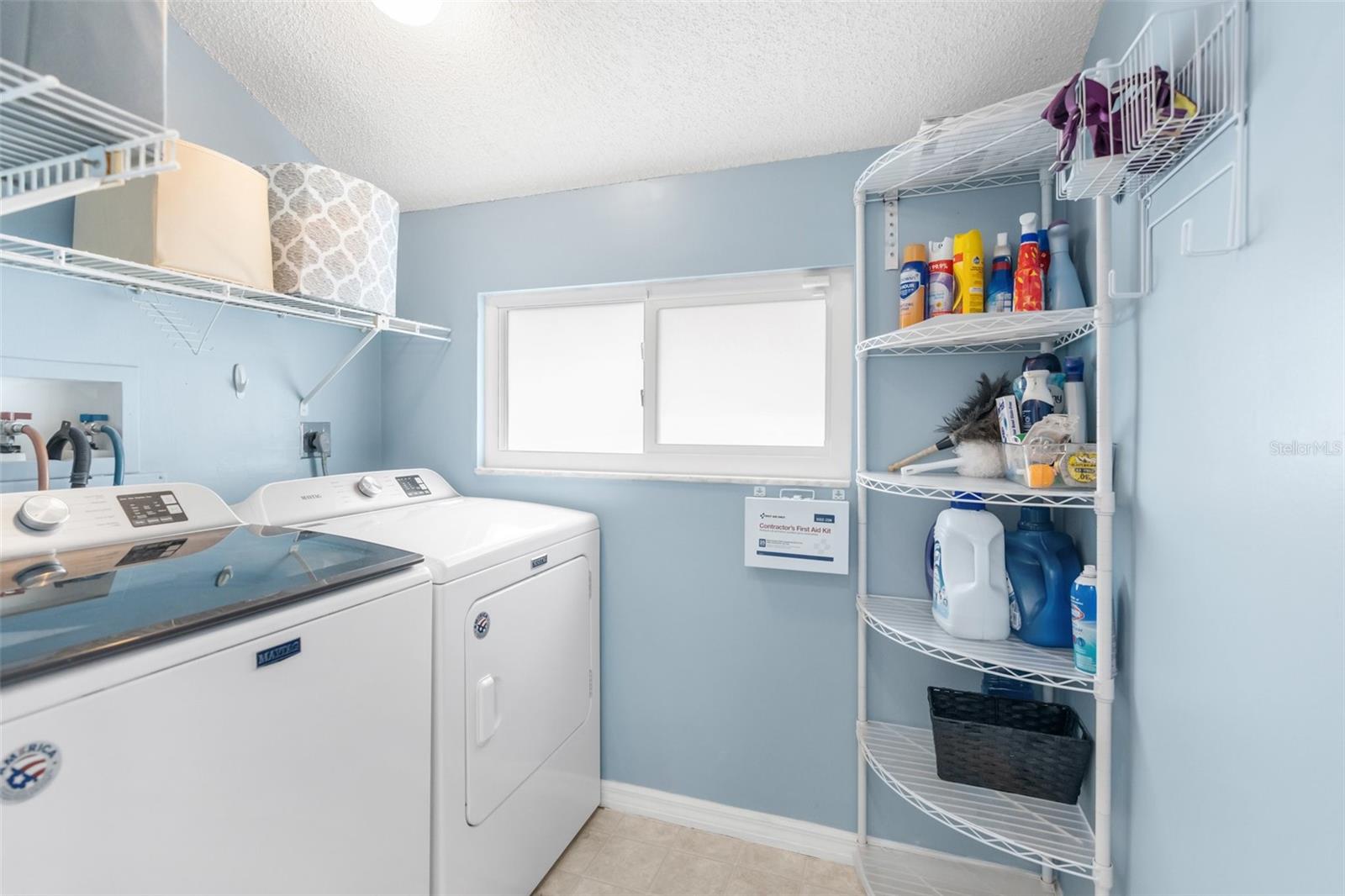 Laundry Room located on Secondary Floor