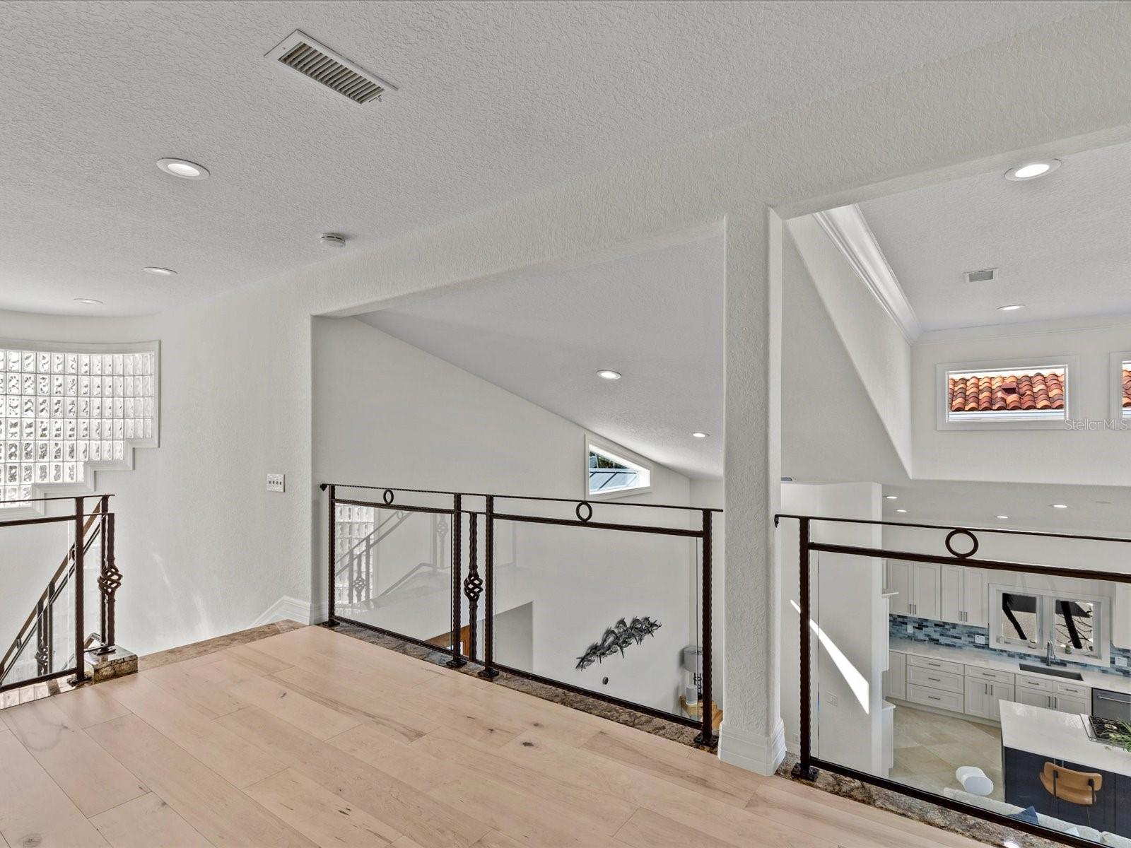Upstairs landing
