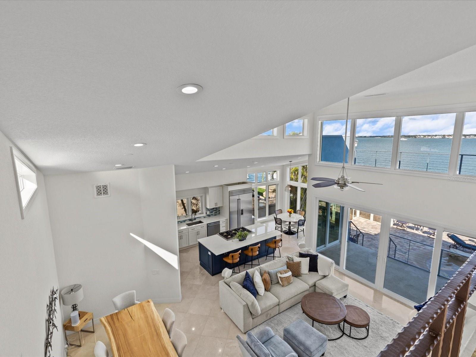 Upstairs landing