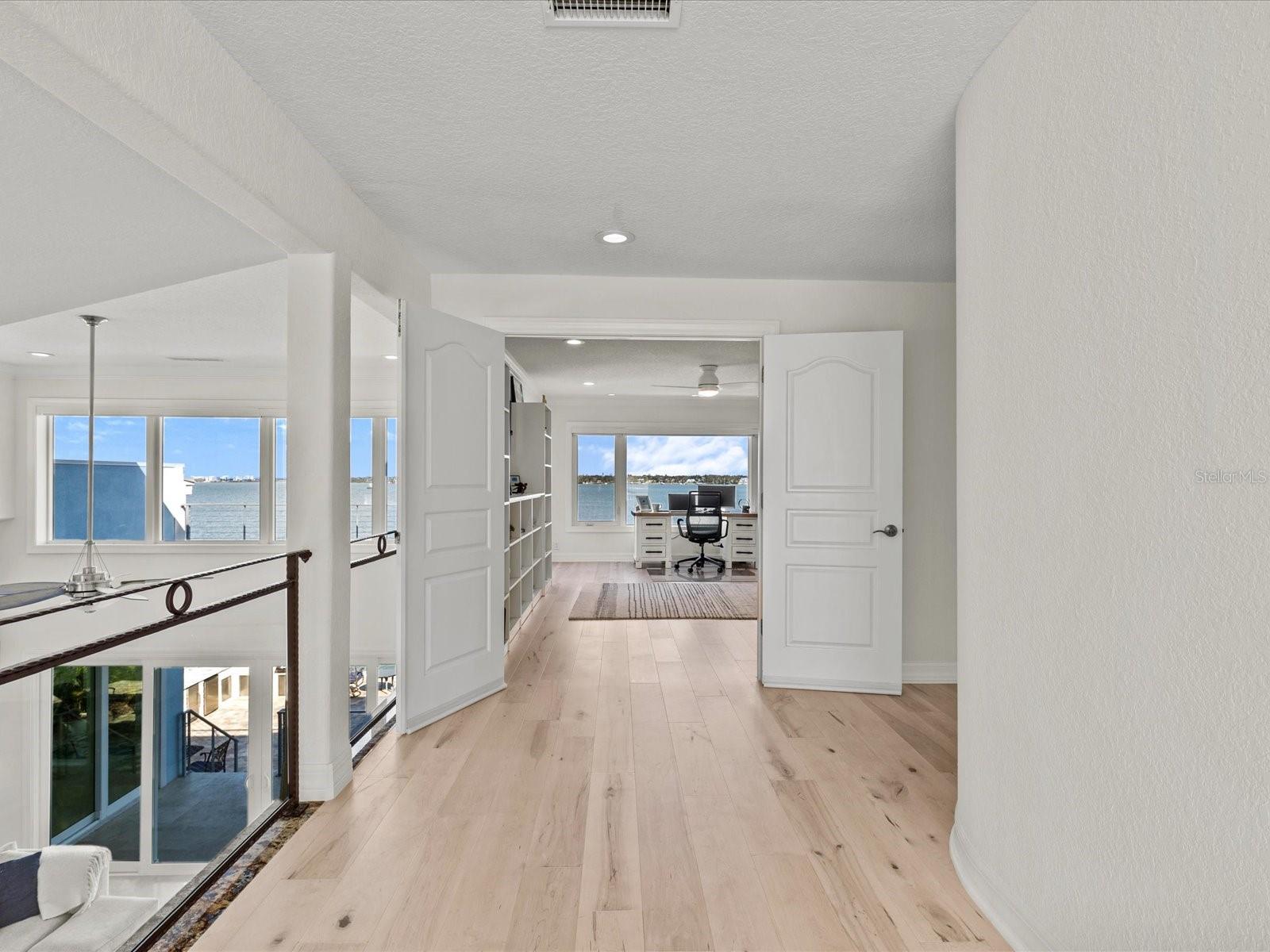 Upstairs landing